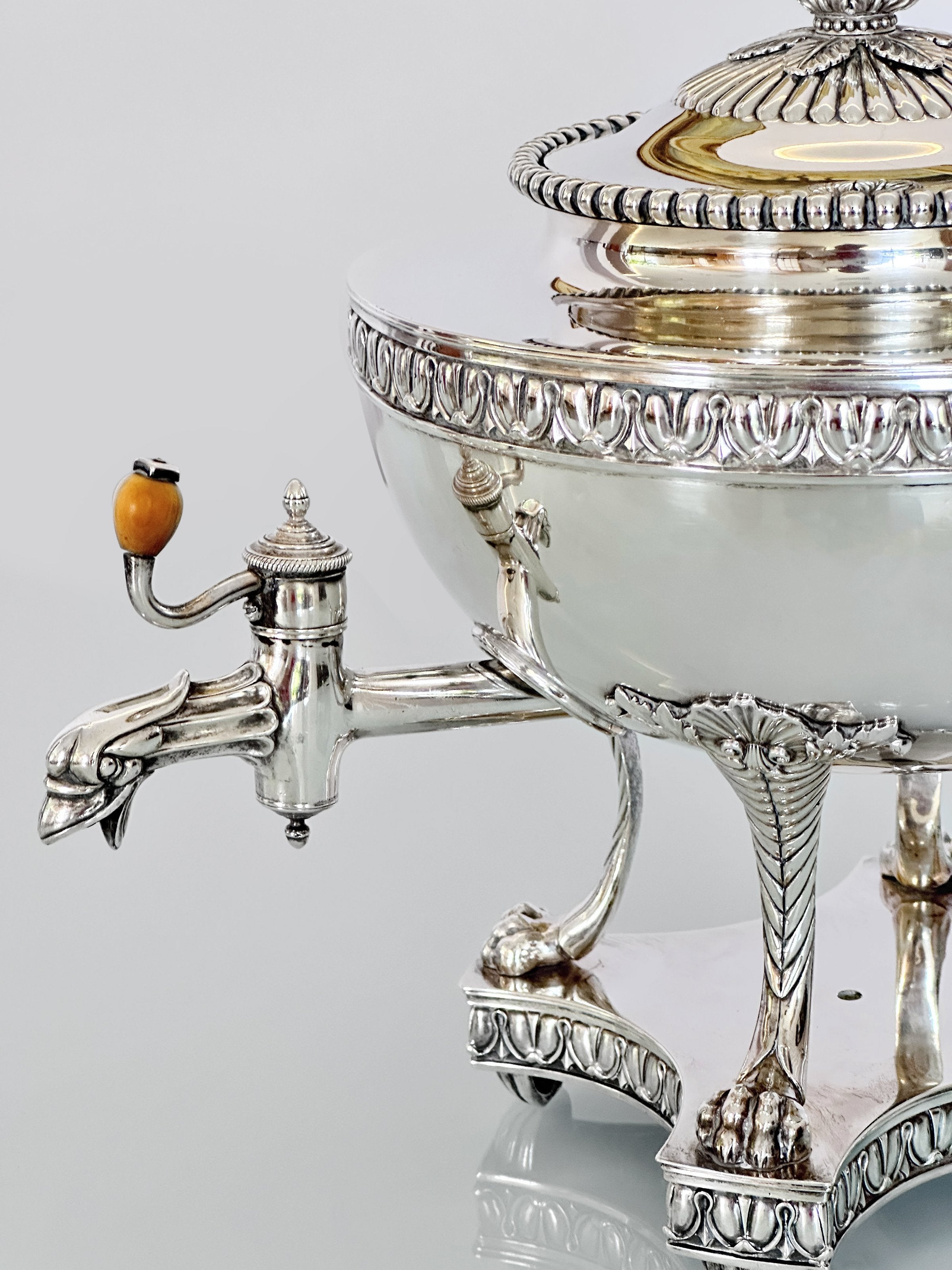 1808 British sterling silver teacup