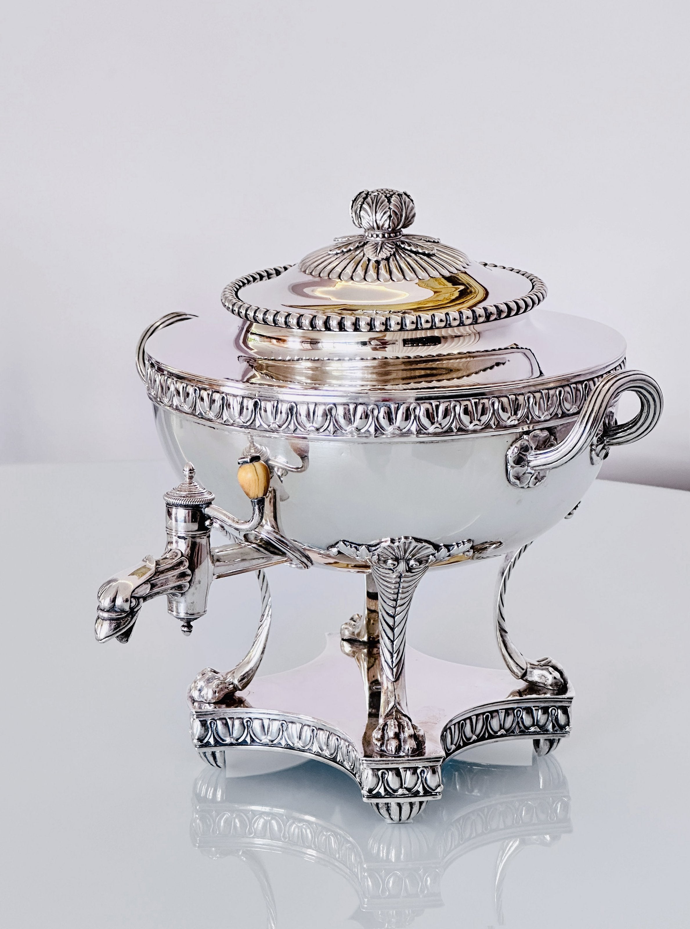 1808 British sterling silver teacup