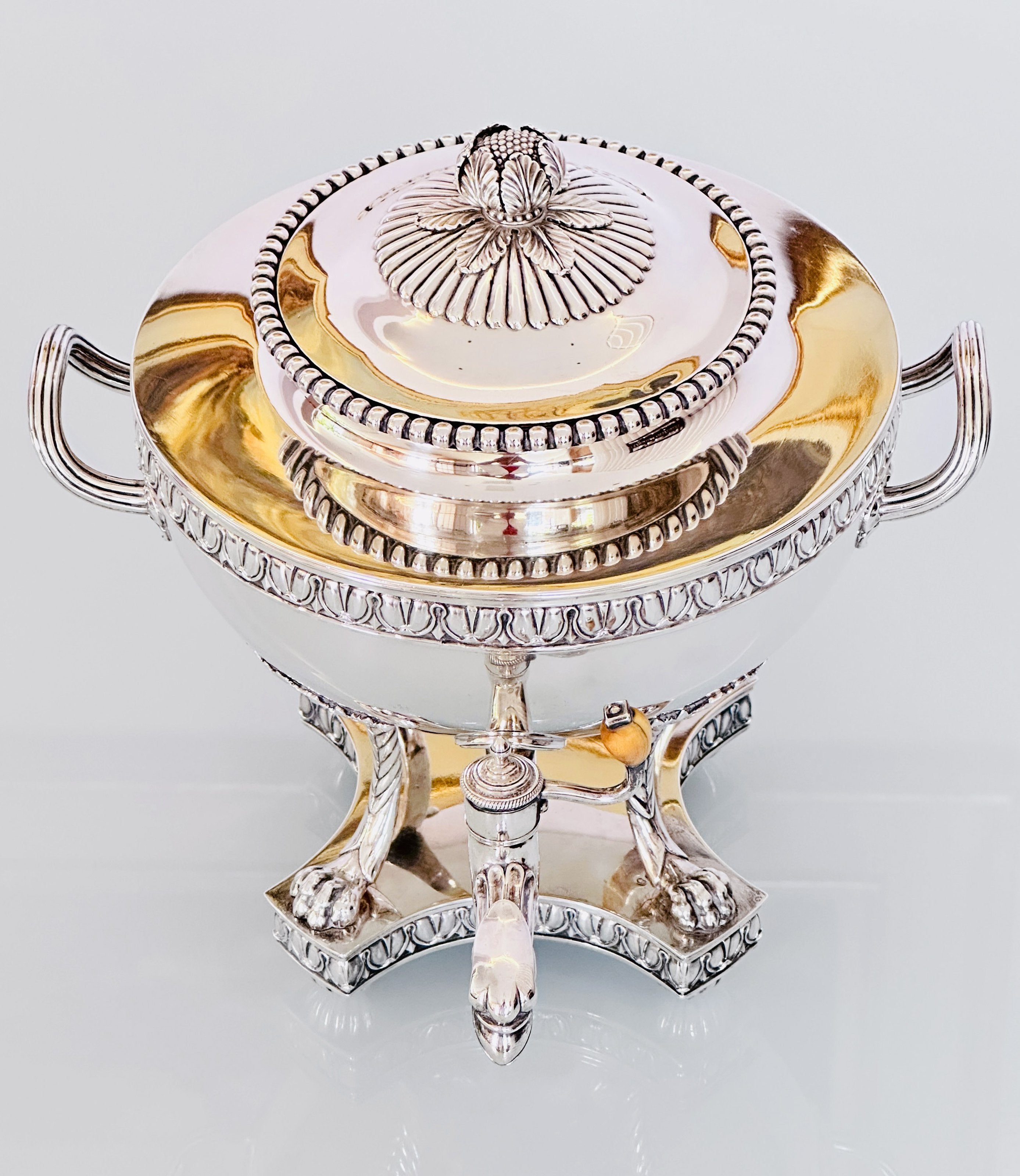 1808 British sterling silver teacup