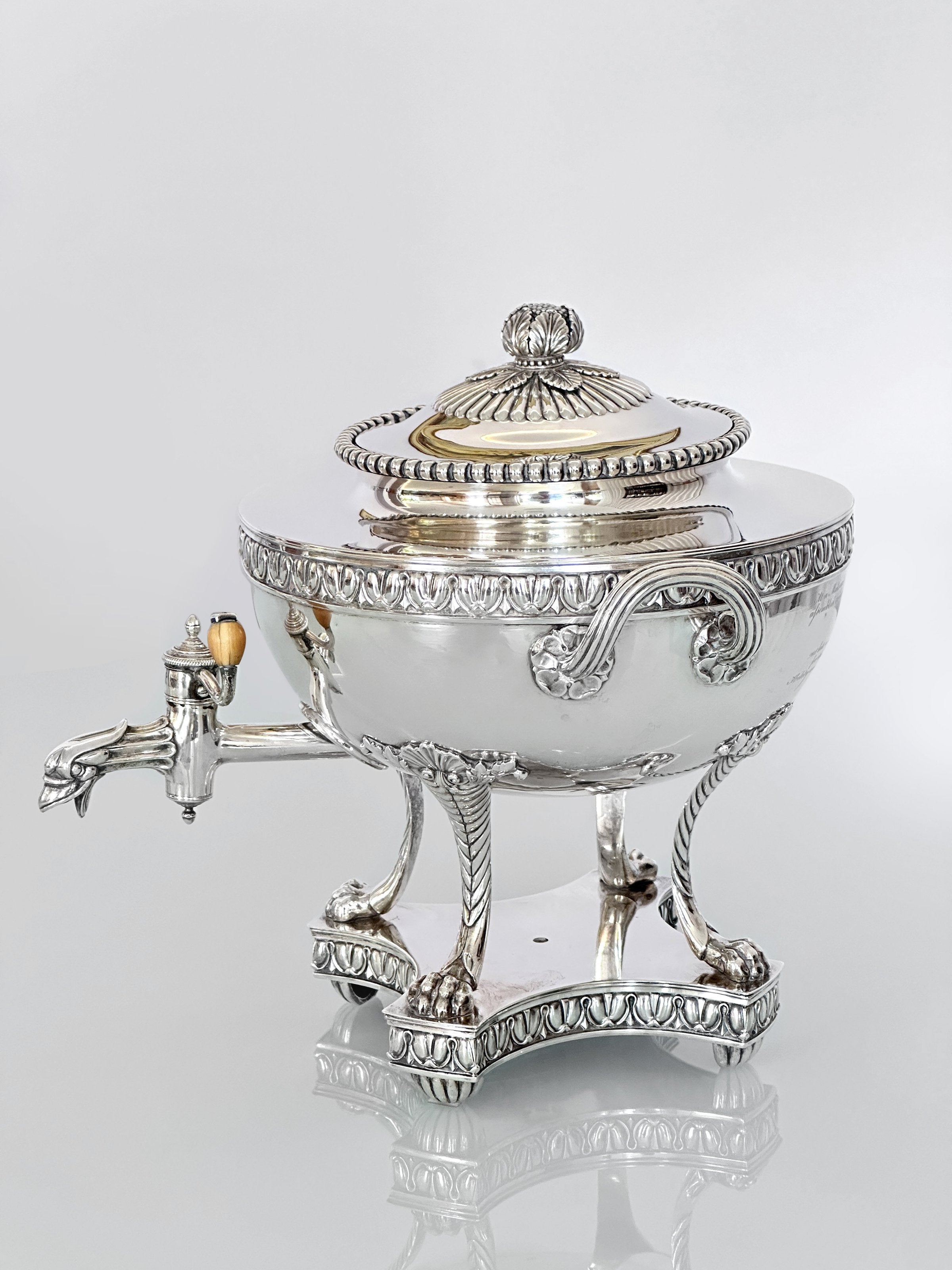 1808 British sterling silver teacup