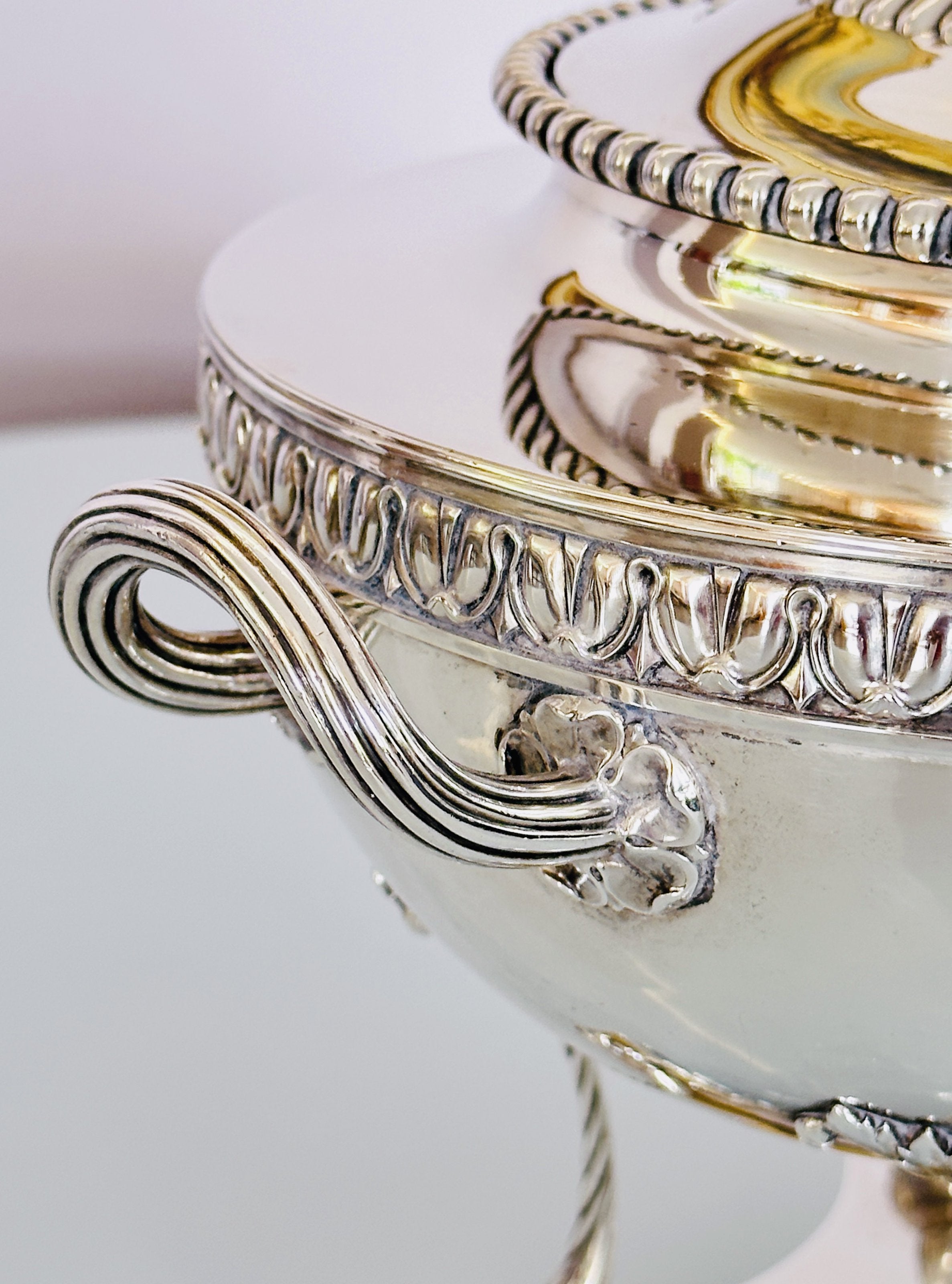 1808 British sterling silver teacup