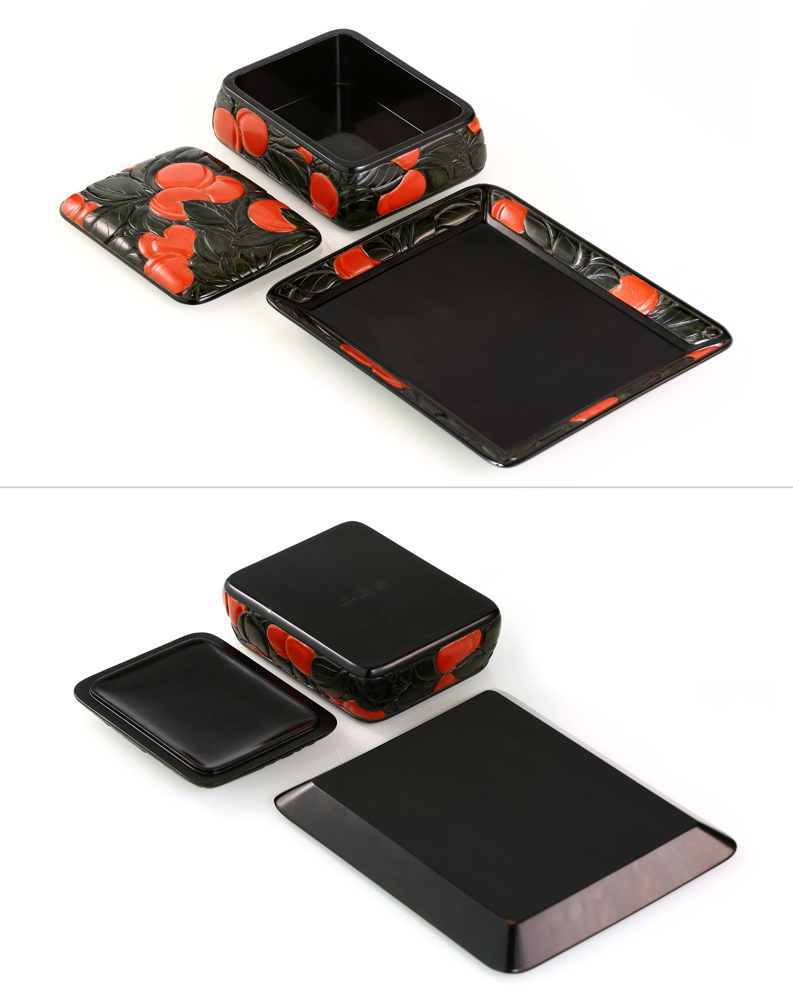 Japanese Living National Treasure Ono Tameaki's Lacquer Box