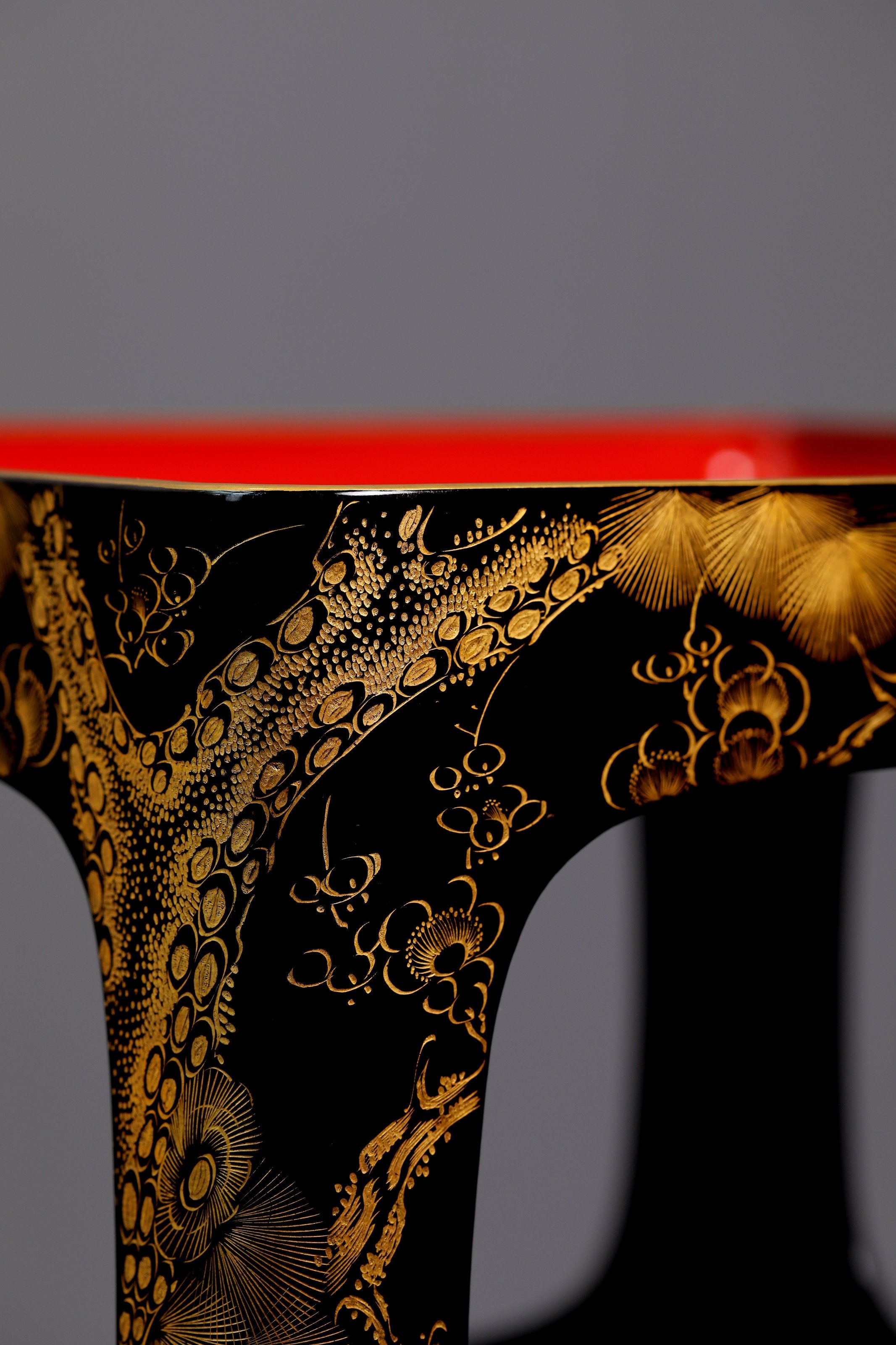 A large lacquer teahouse in Wajima, Japan, dating back to the Meiji period.