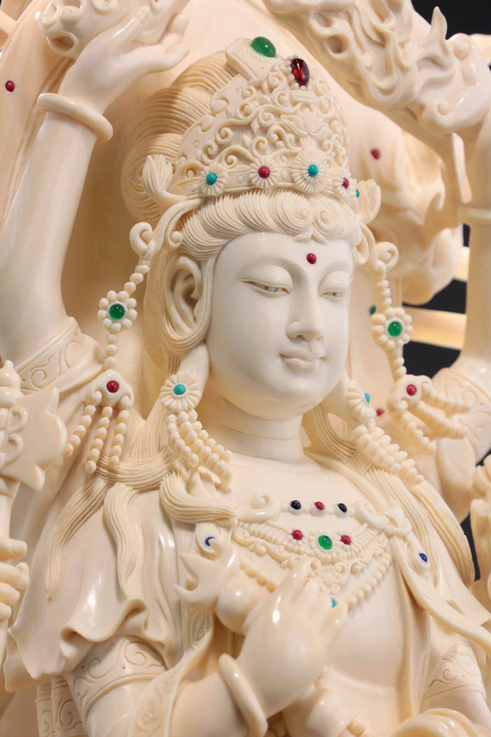 The Three Jewels bring blessings and wisdom.