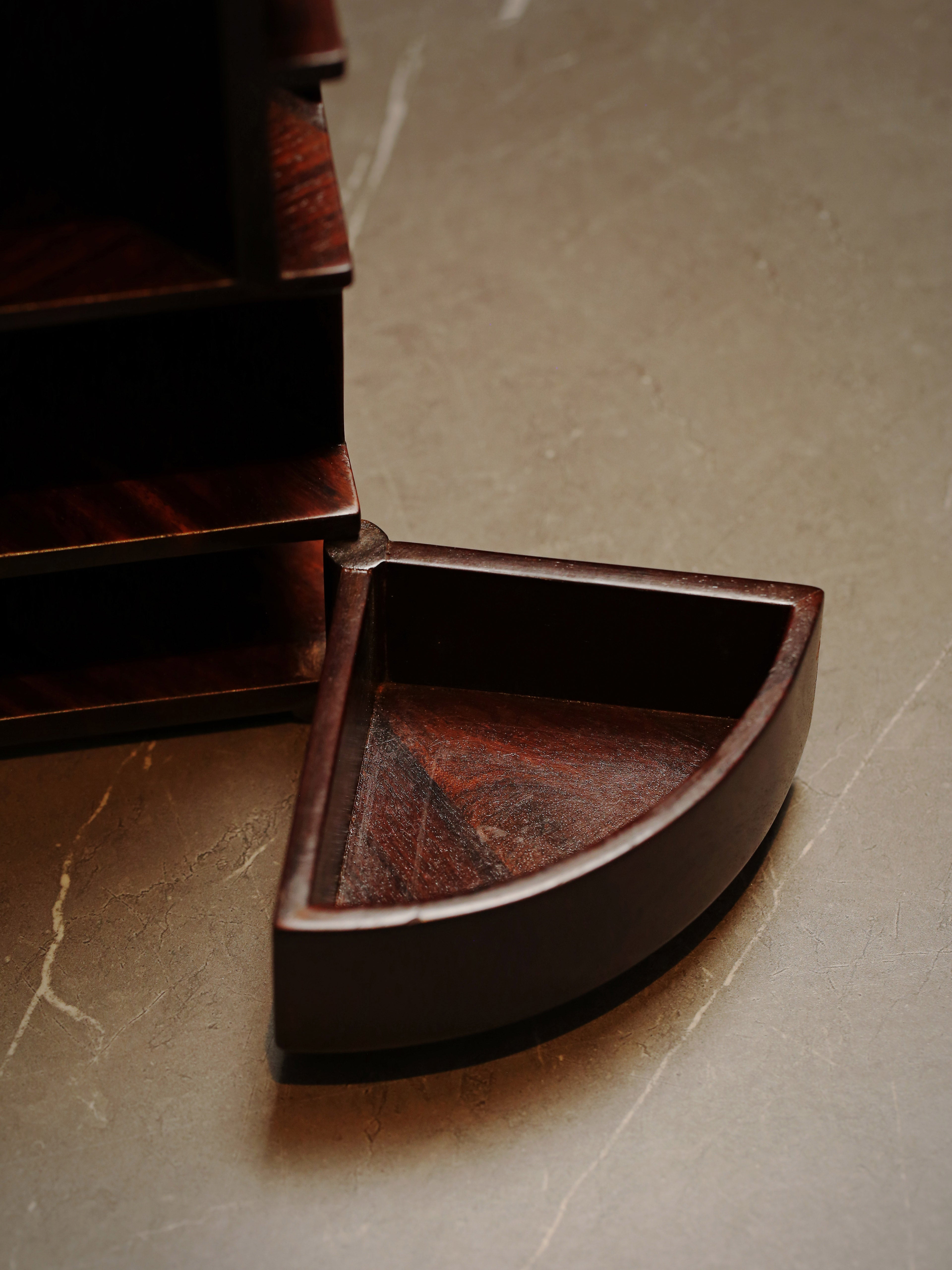 Eight Treasure Round Cabinet