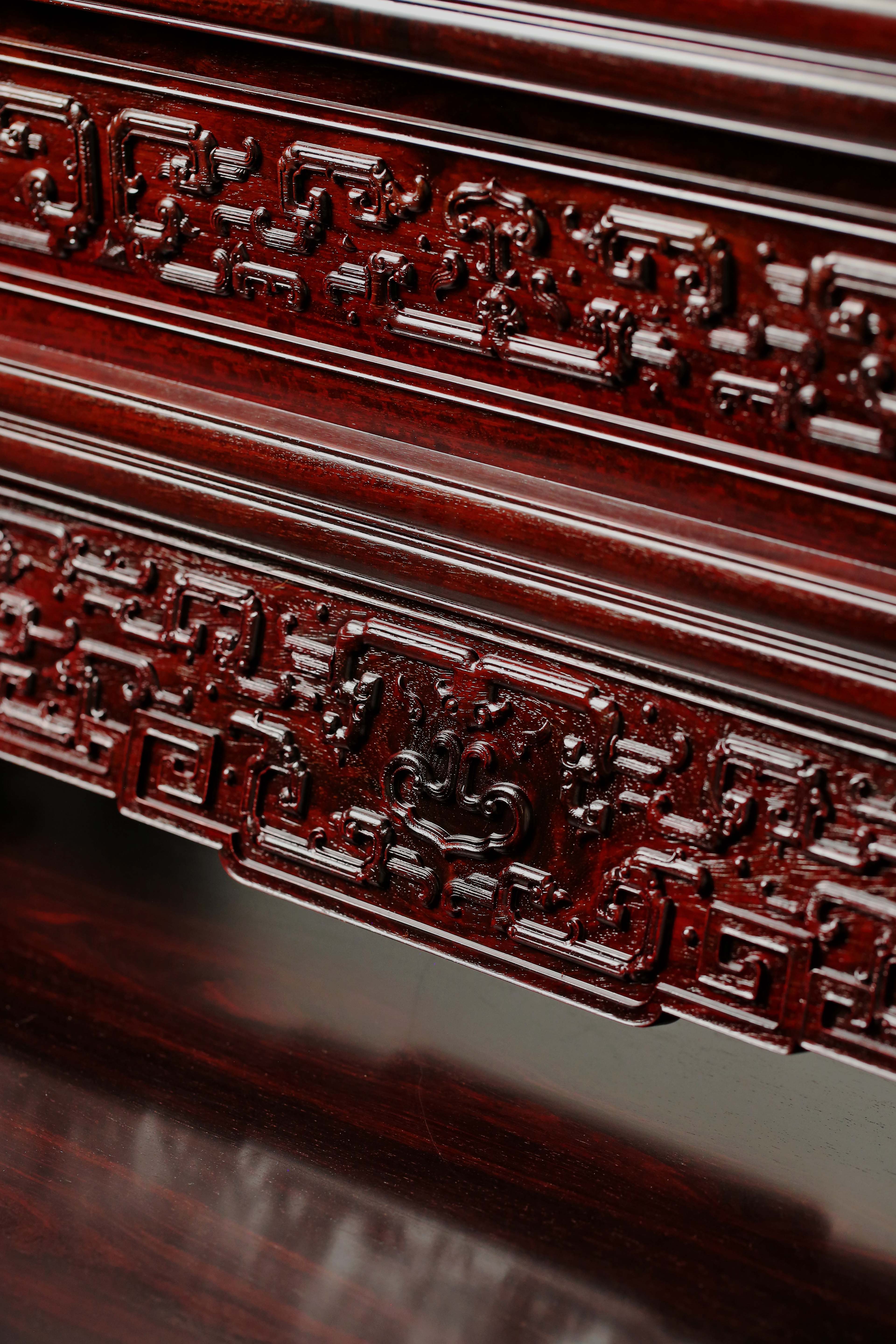 Extra Large Insert Screen with Hundred Birds Inlaid with Treasures