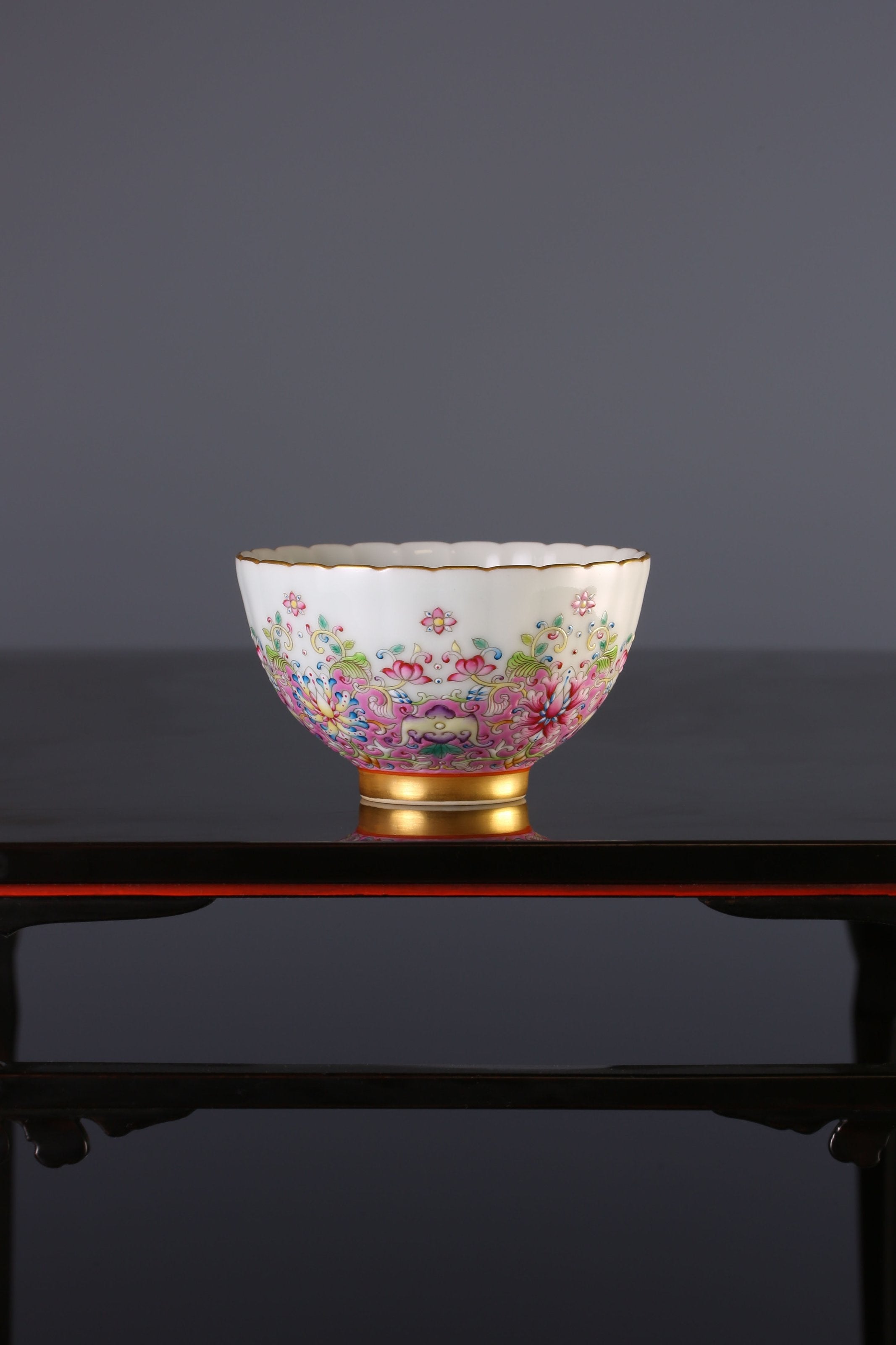 Dayazhai Lotus and Chrysanthemum Petal Cup