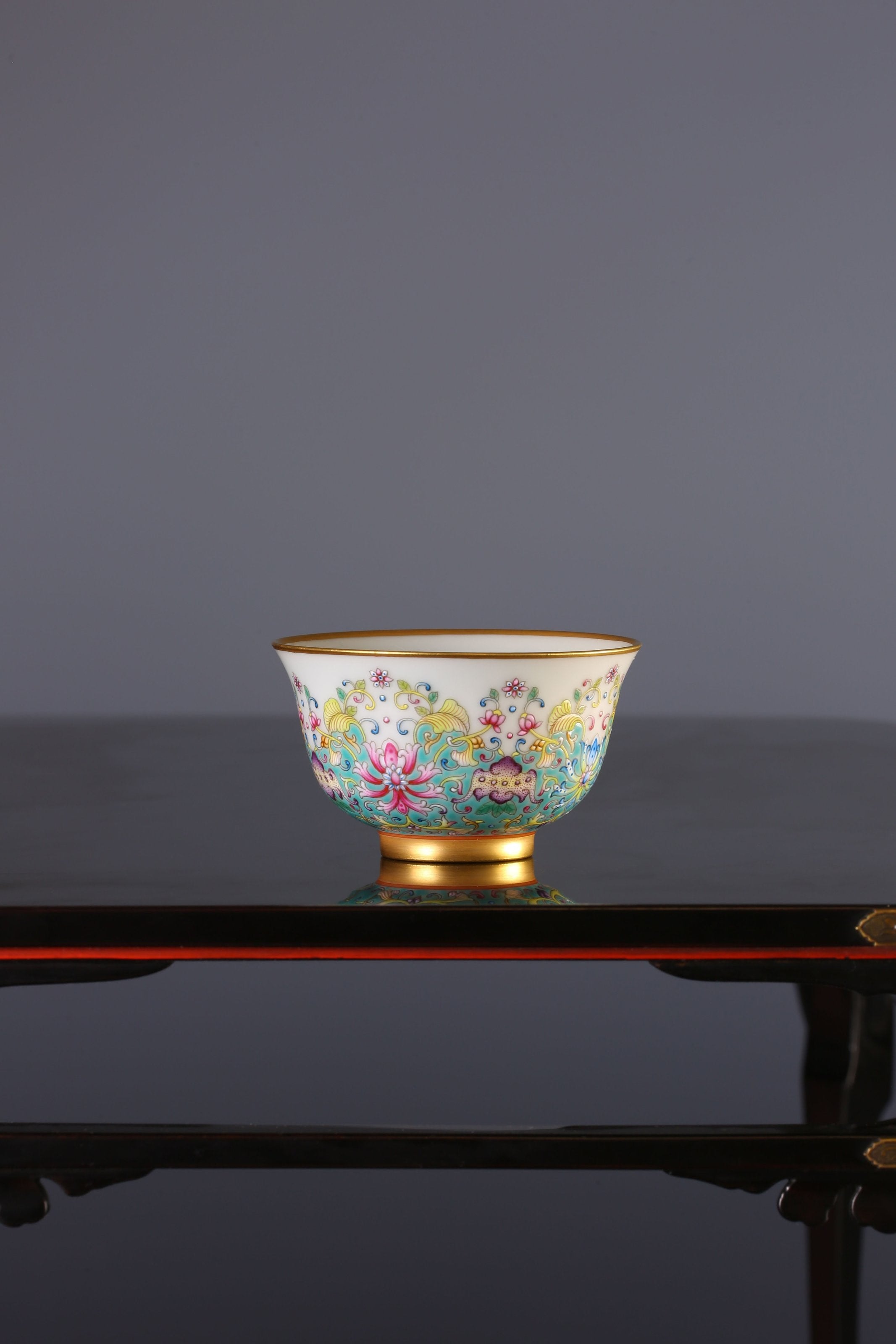Lotus Blossom Cup with Sloping Mouth