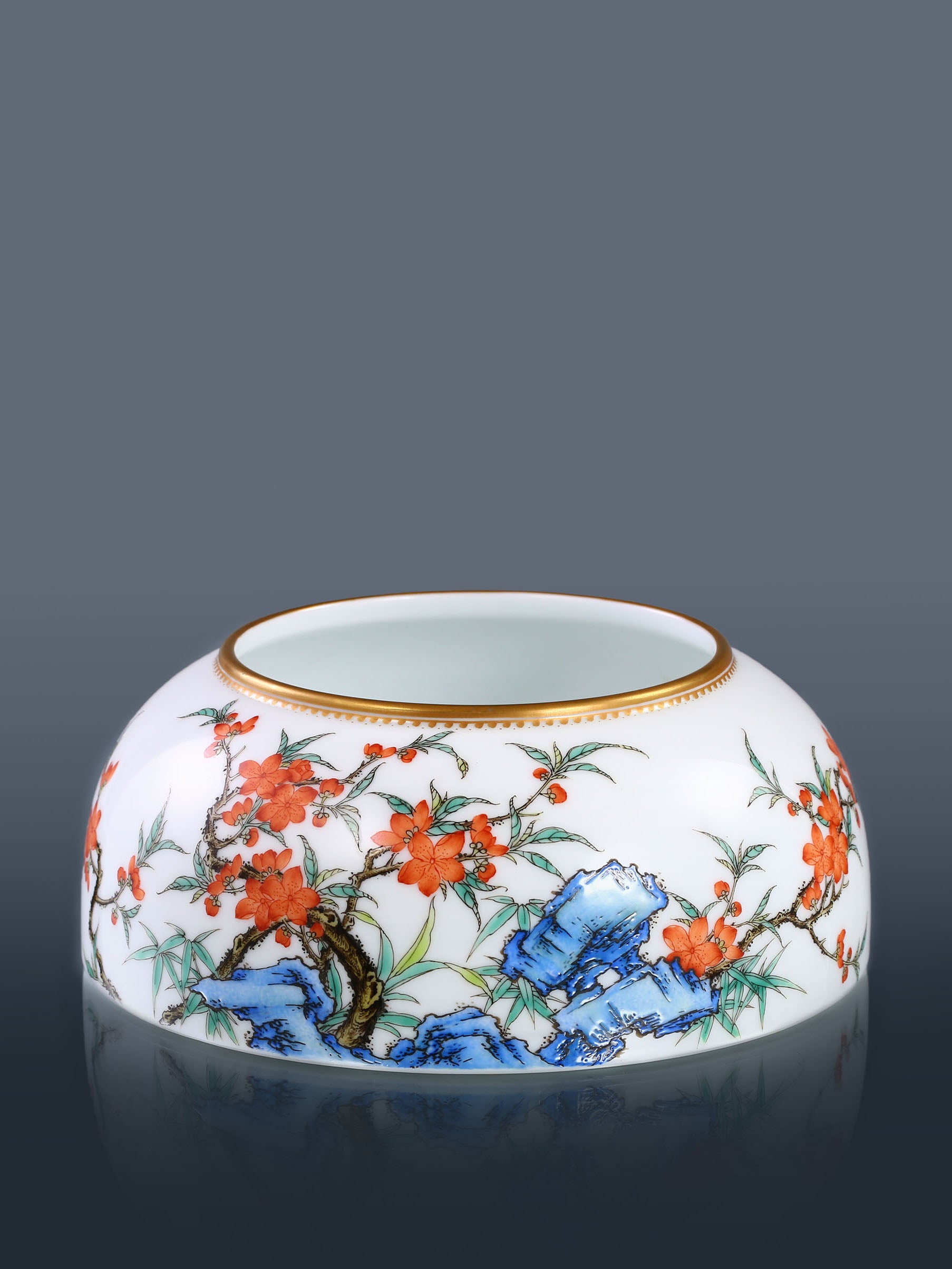 Spring River Flowers and Moon Washed by Water