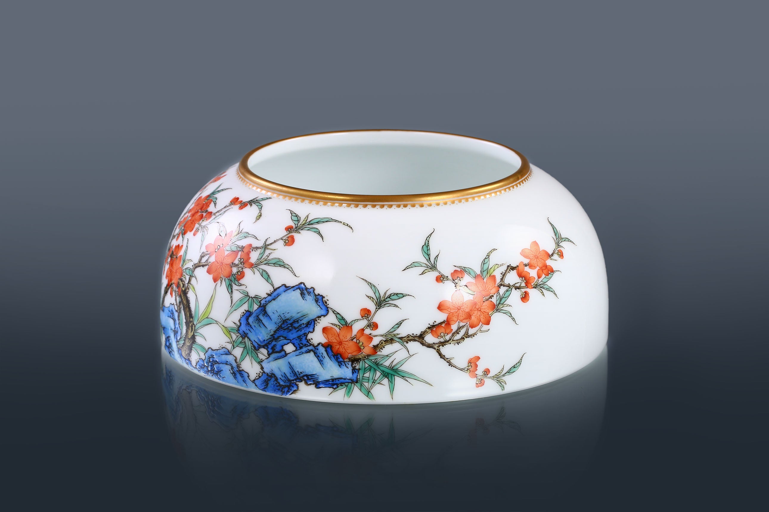 Spring River Flowers and Moon Washed by Water