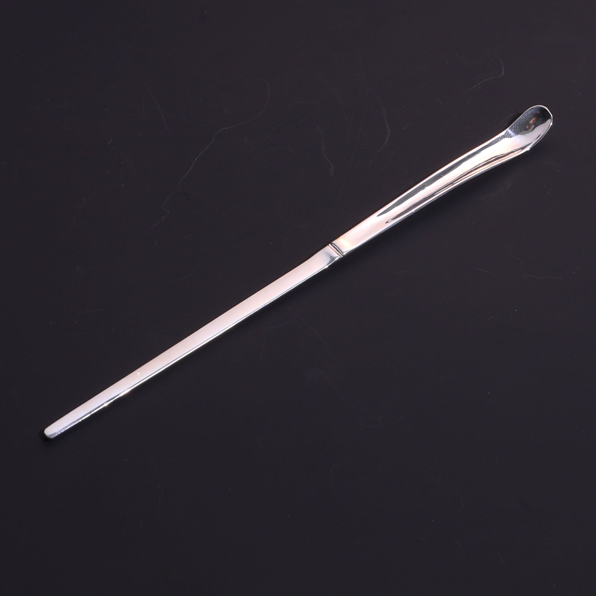 Gold and silver inlaid tea knife | tea pick