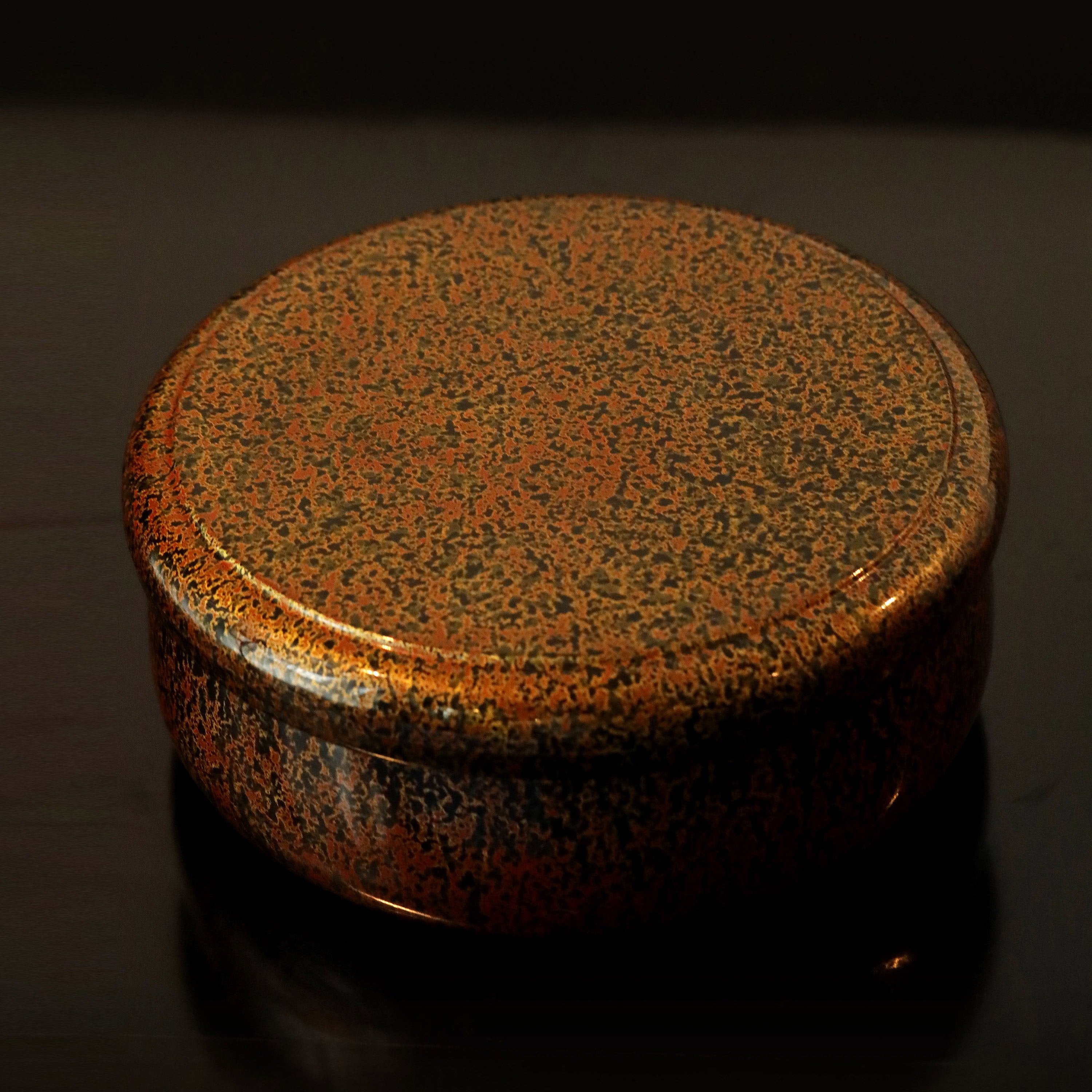 Japanese lacquer tea box