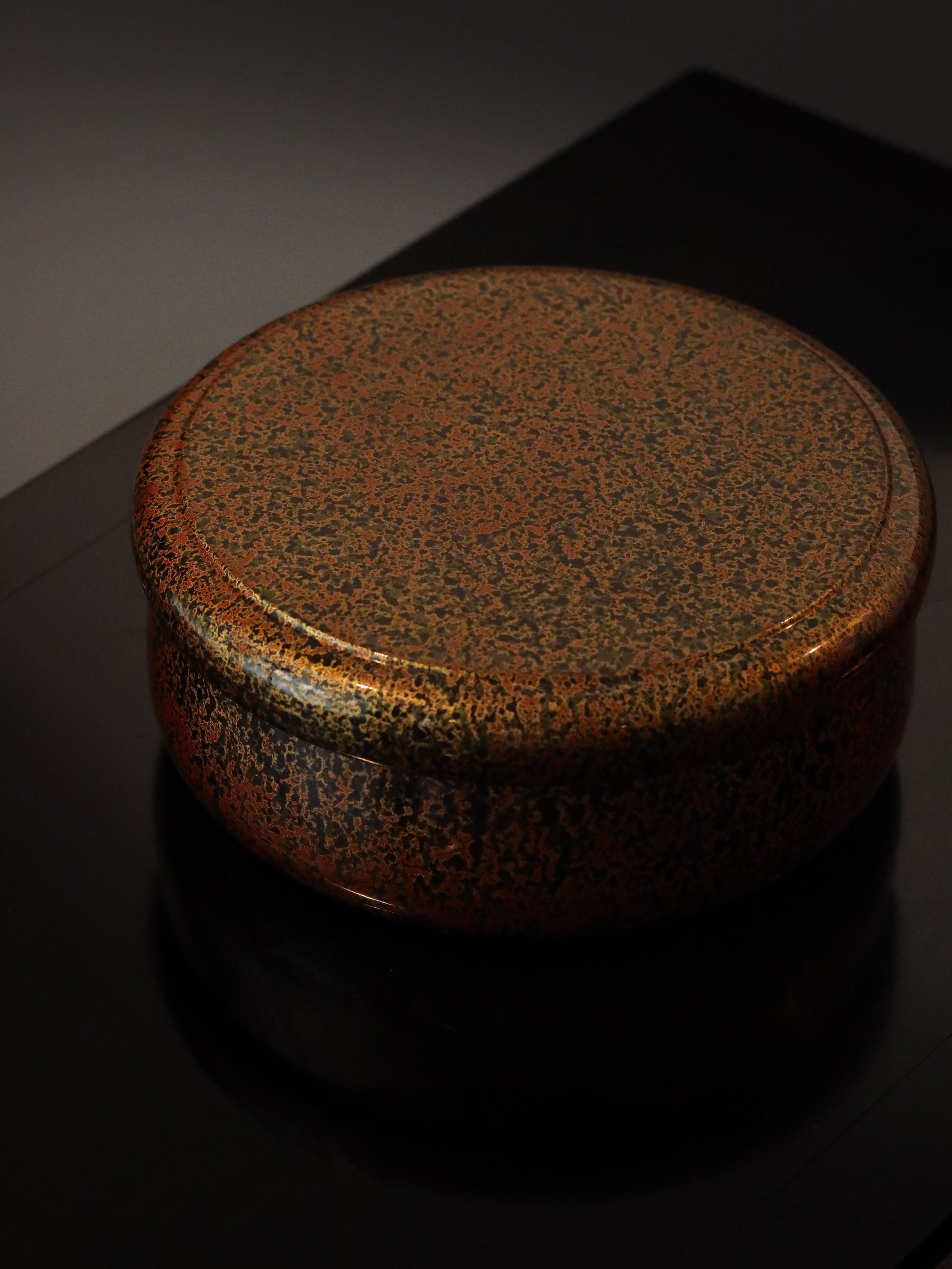 Japanese lacquer tea box