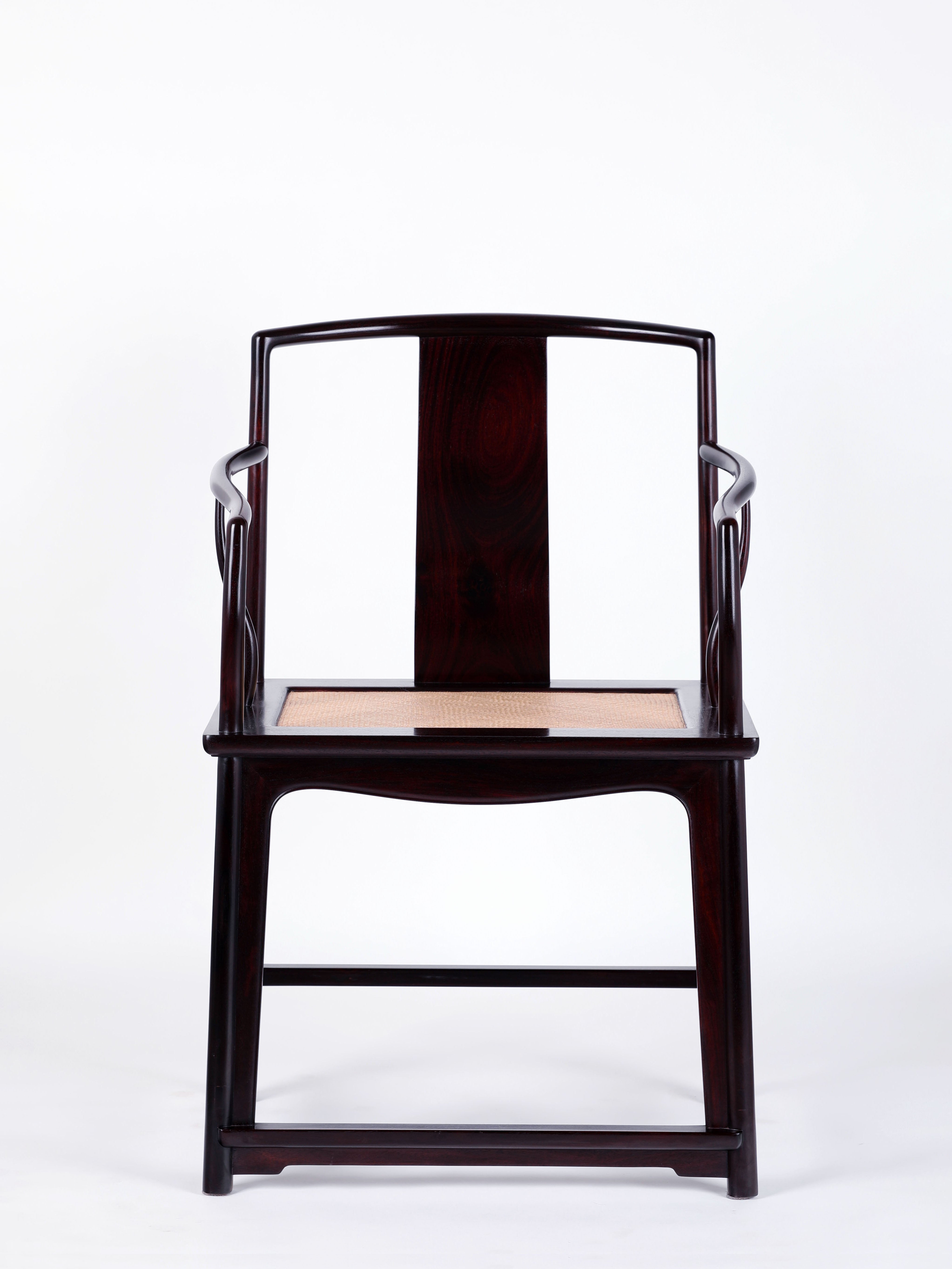 Dayatang Tea Chair / Ruyi Pattern Low Southern Official's Hat Chair