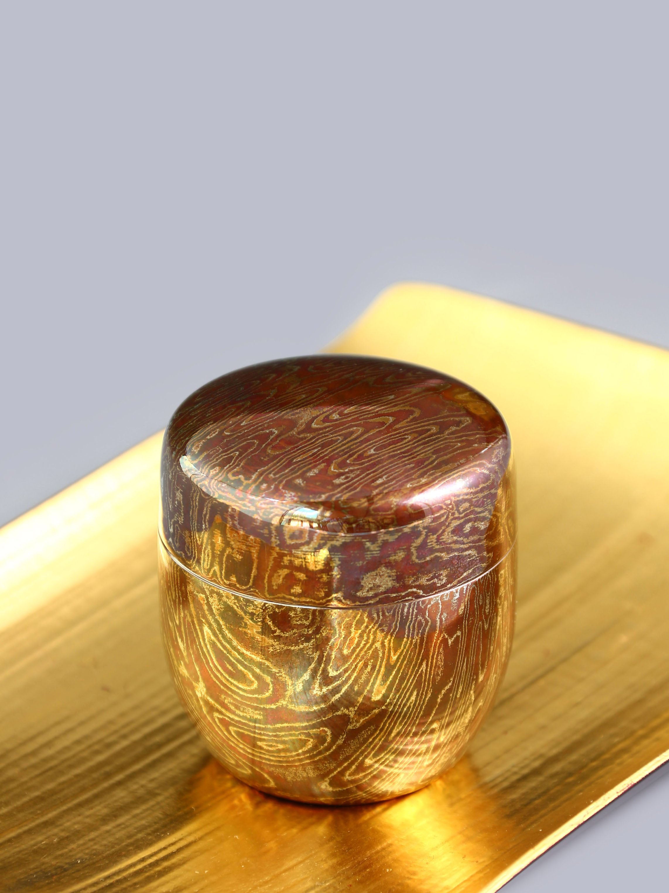 Dayatang Pure Silver Wood Grain Gold Tea Dates