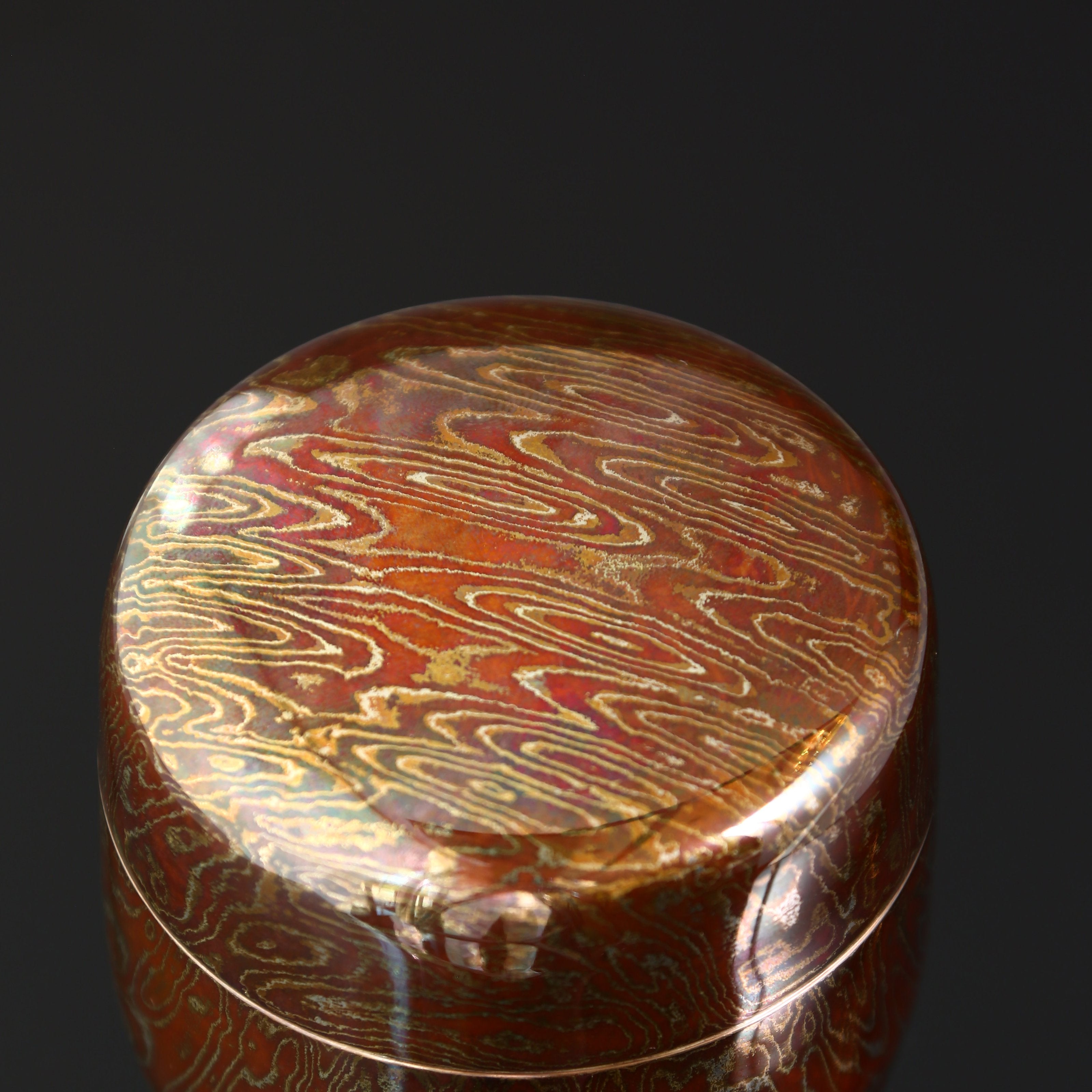 Dayatang Pure Silver Wood Grain Gold Tea Dates