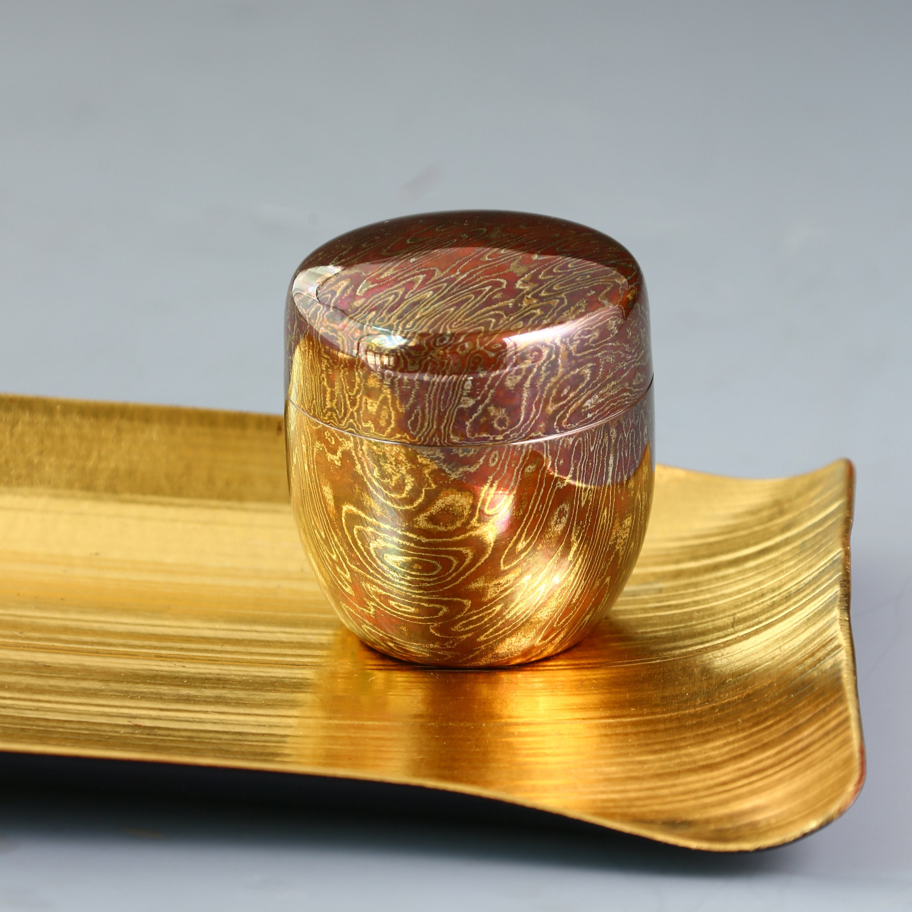 Dayatang Pure Silver Wood Grain Gold Tea Dates