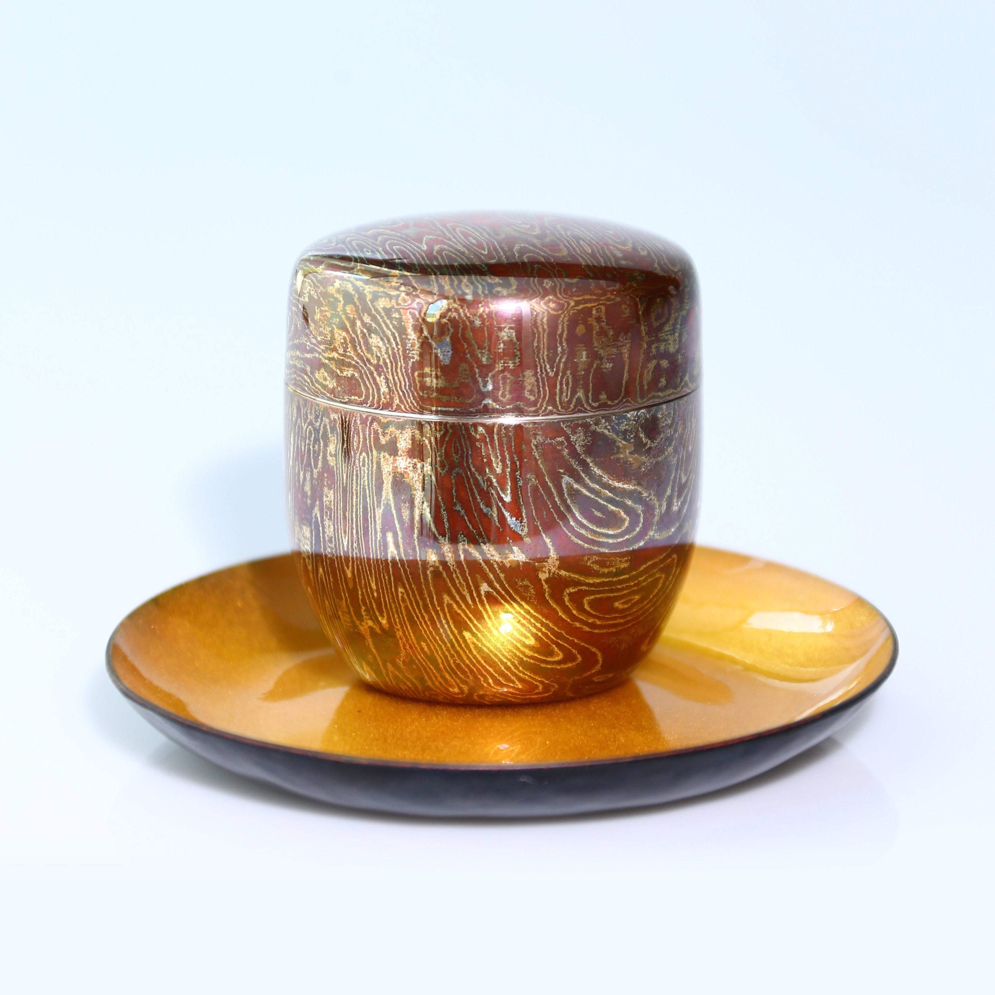 Dayatang Pure Silver Wood Grain Gold Tea Dates