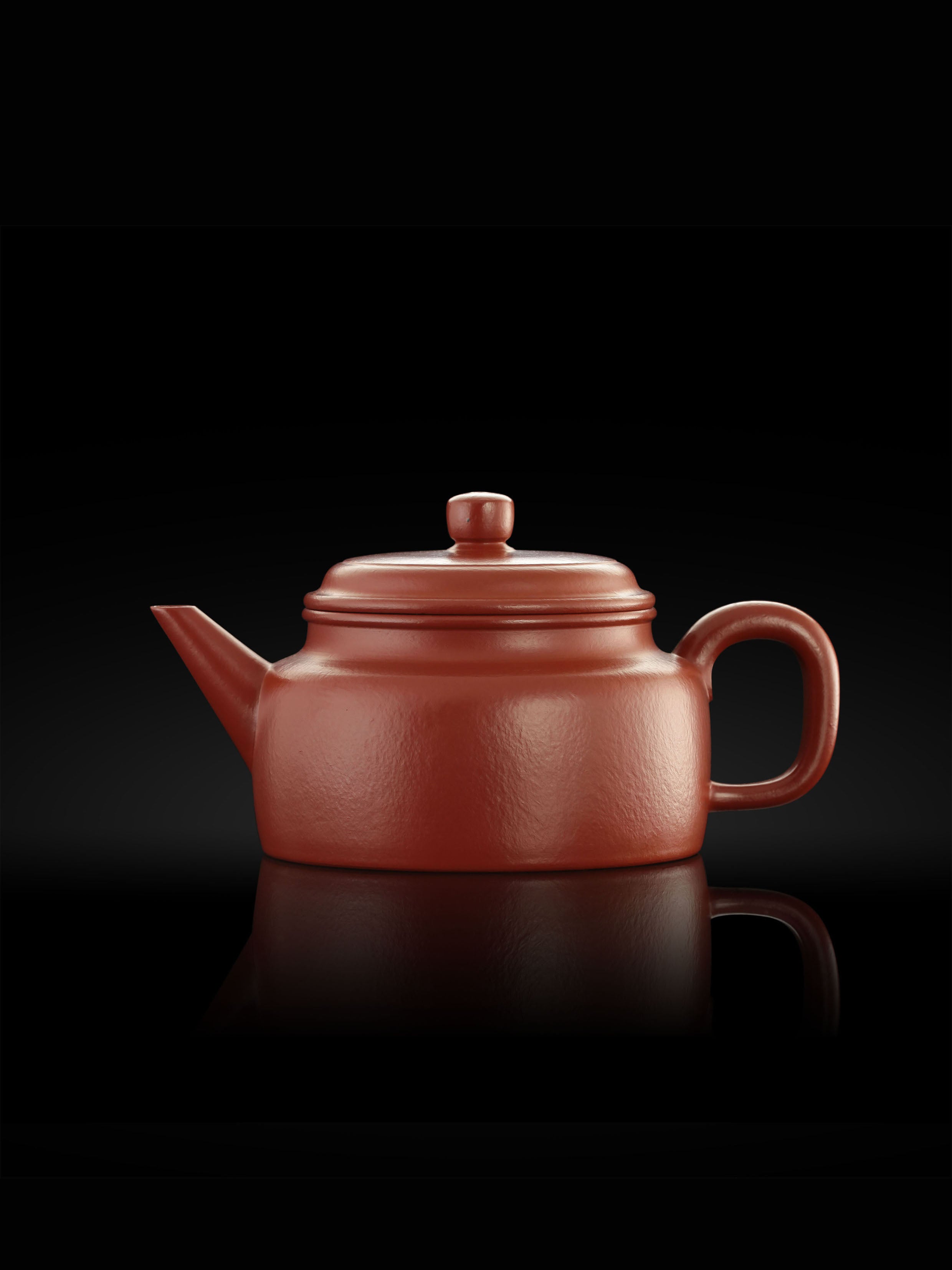 Dezhong teapot, Zhaozhuang red clay
