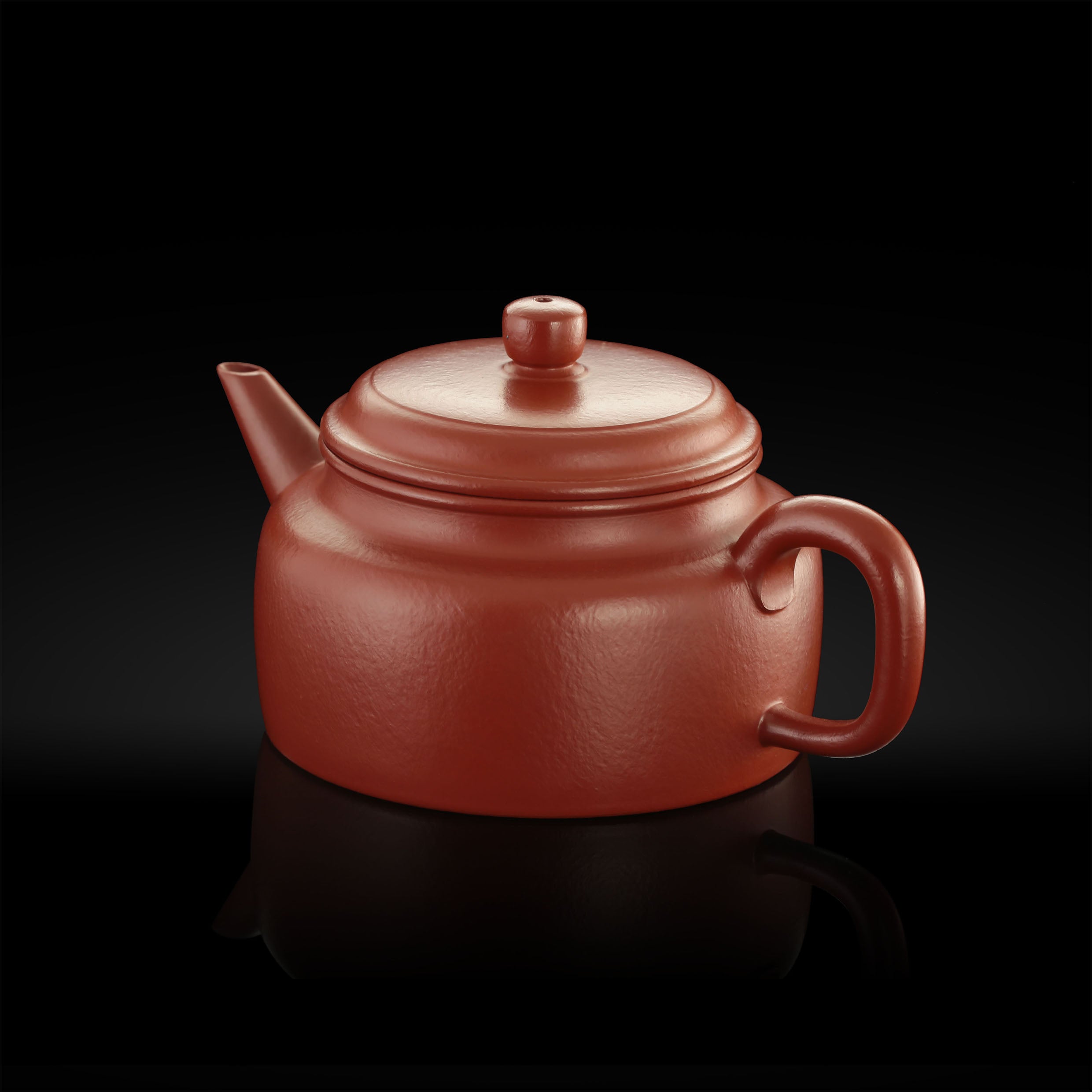 Dezhong teapot, Zhaozhuang red clay