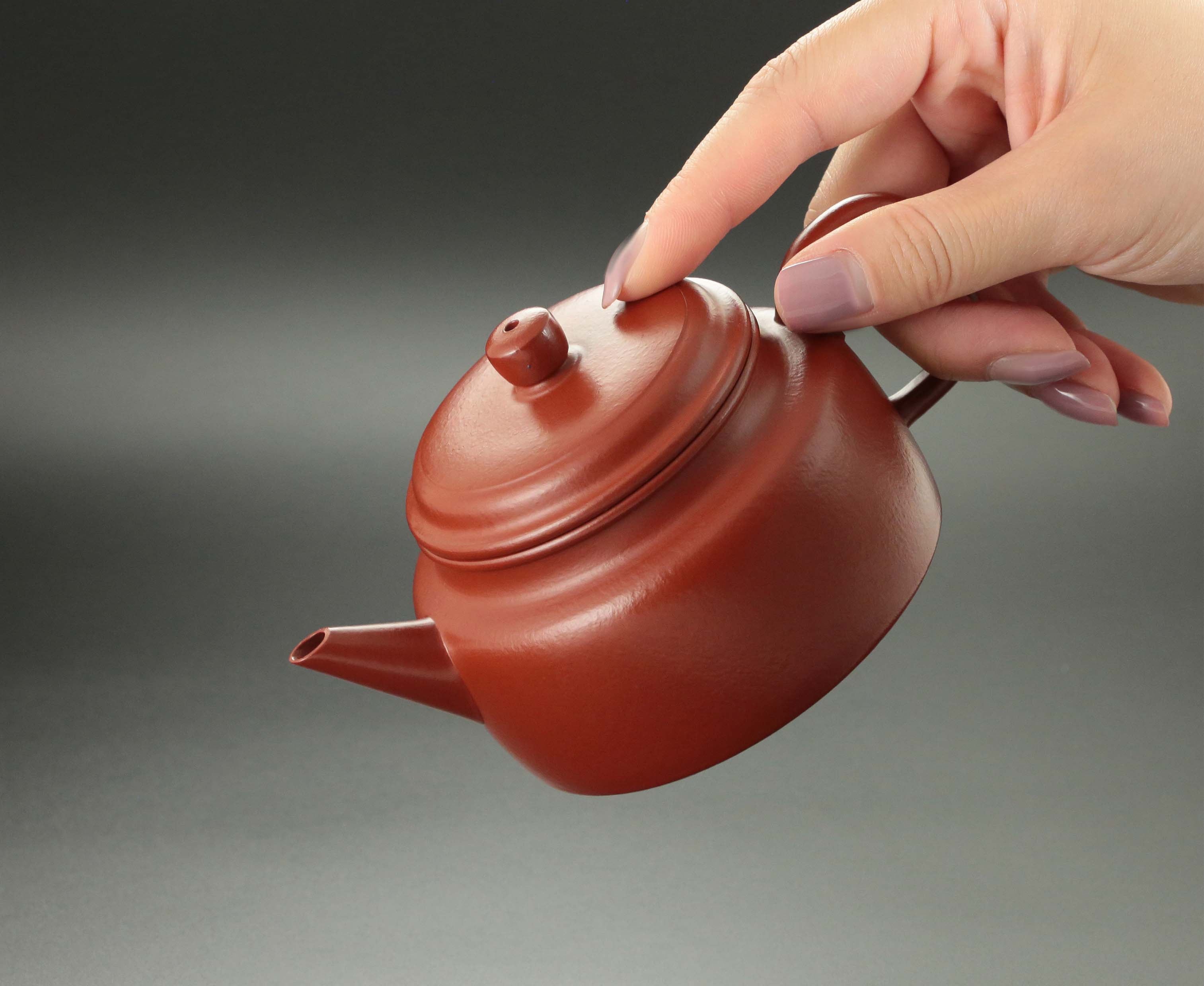 Dezhong teapot, Zhaozhuang red clay