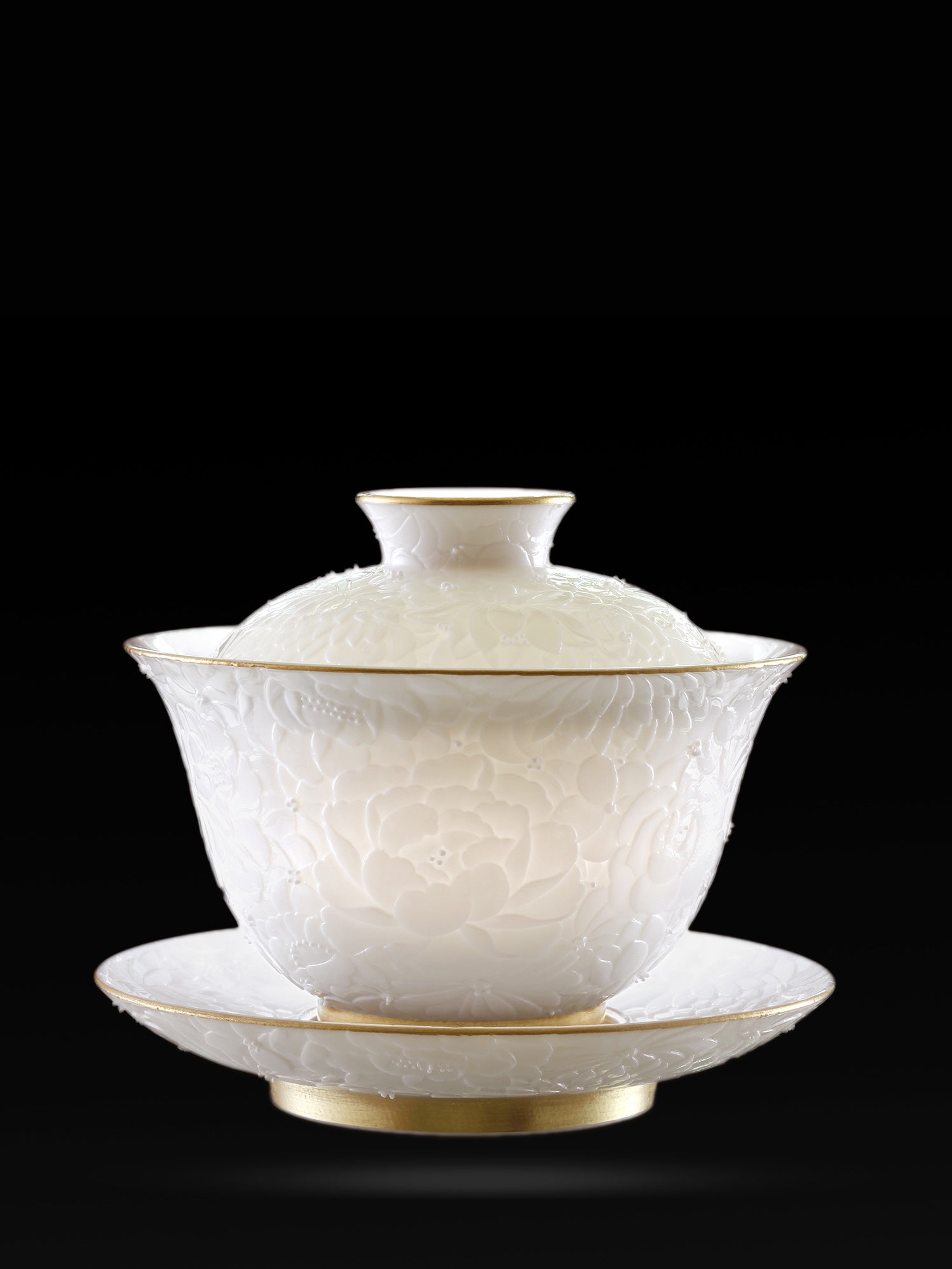 Dayazhai Hand-carved Flower Cup