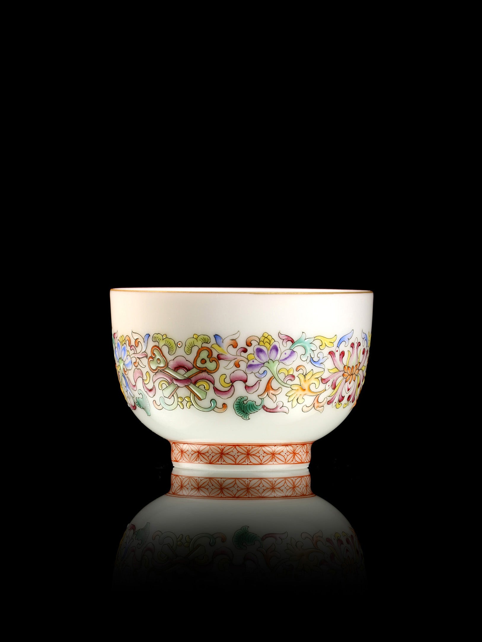 Dayazhai Enamel Flower Master Cup
