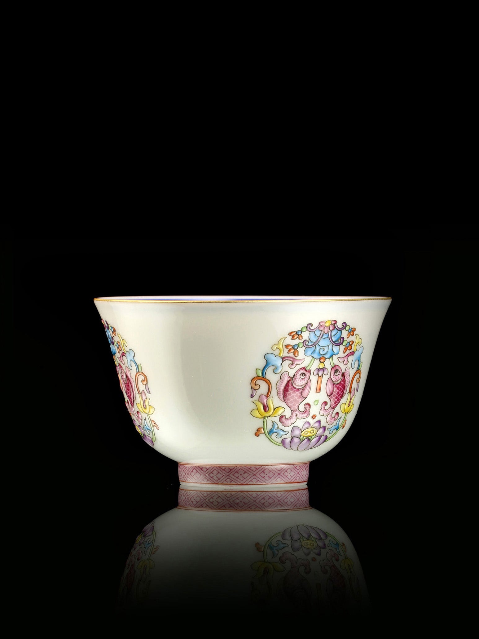 Enamel Bell Cup (symbolizing abundance year after year)