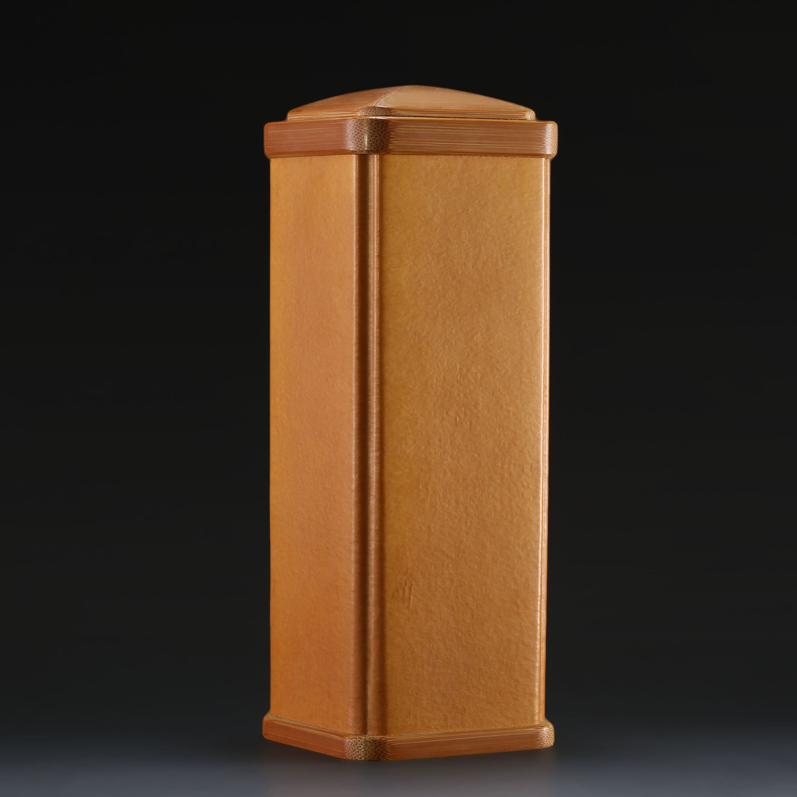 Square gourd tea canister