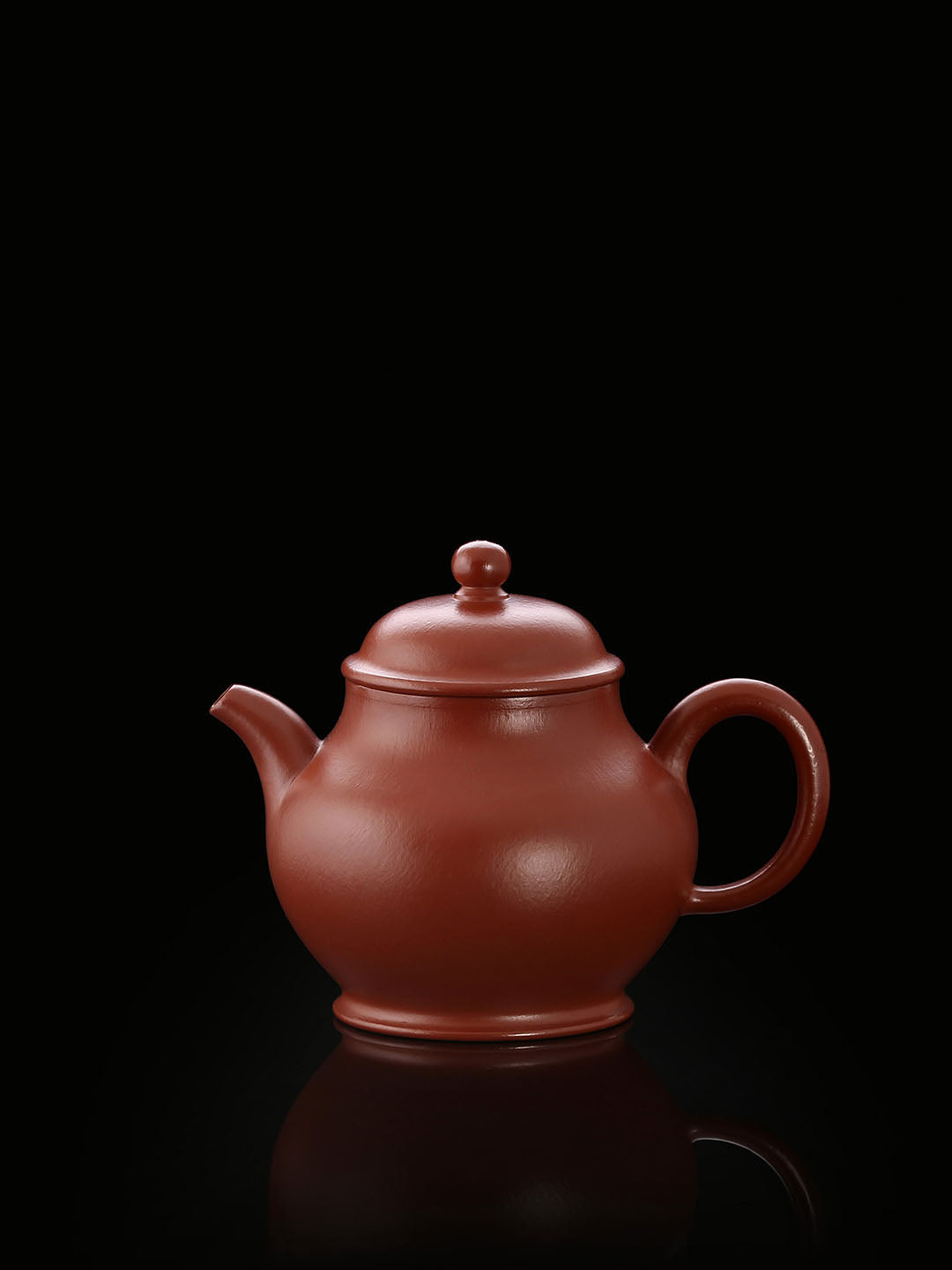 Gao Pan Teapot - Small Coal Kiln Zhu Ni (Red Clay)