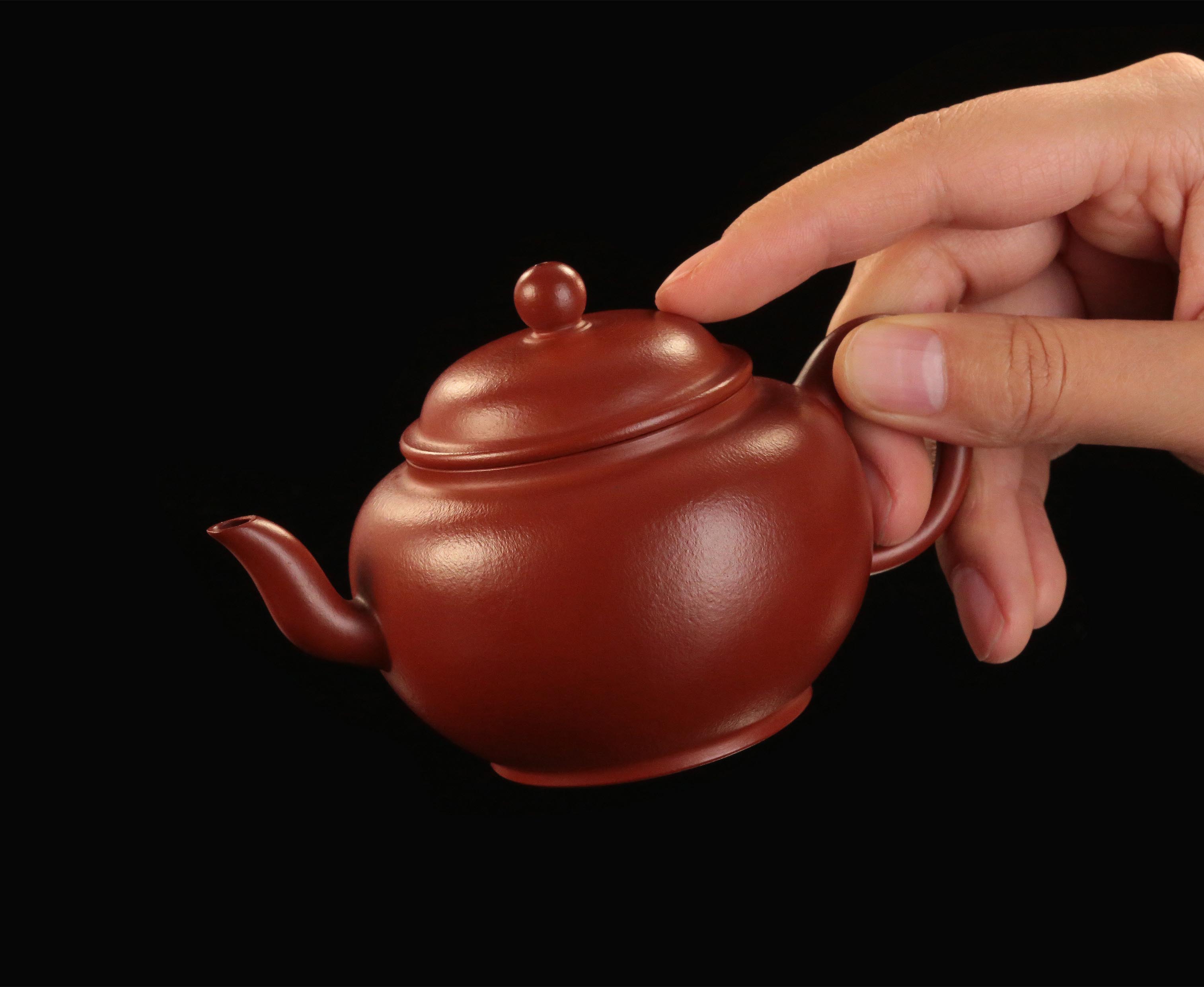 Gongju Teapot - Zhao Zhuang Golden Red Clay