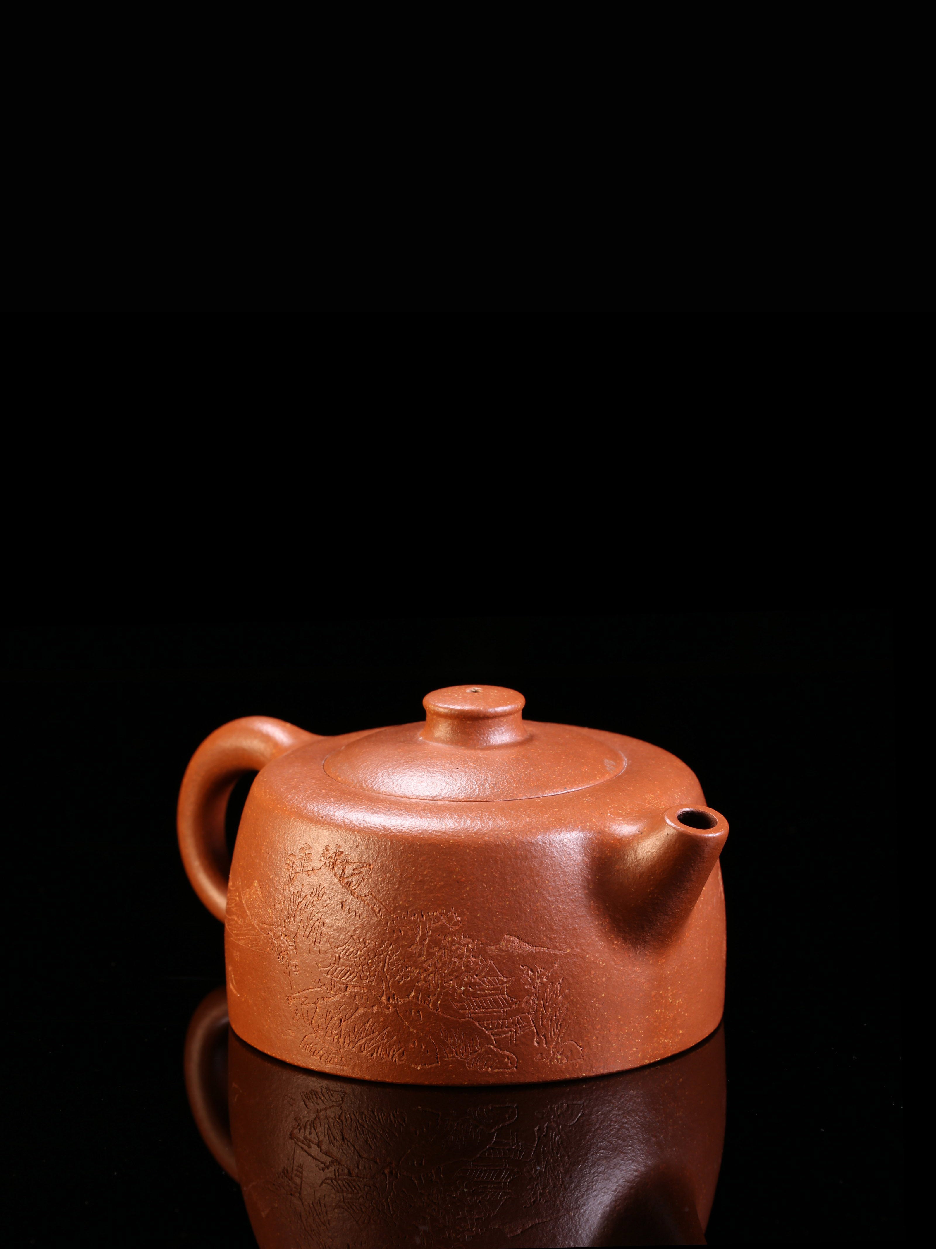 Gu Shunyuan's Jiangpo Mud Well Railing Pot