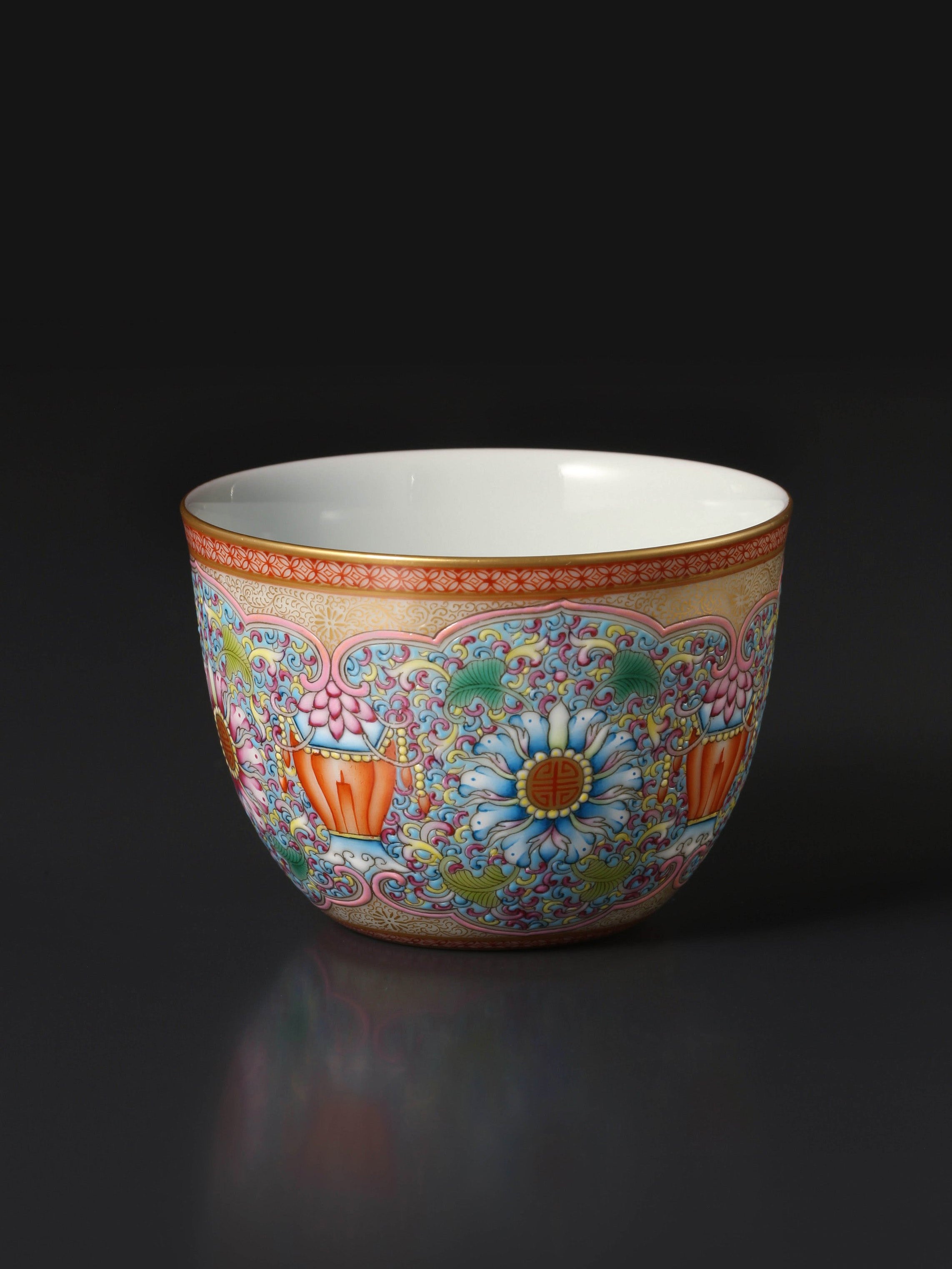 Dayazhai Guyuexuan Longevity Lantern Jar Cup
