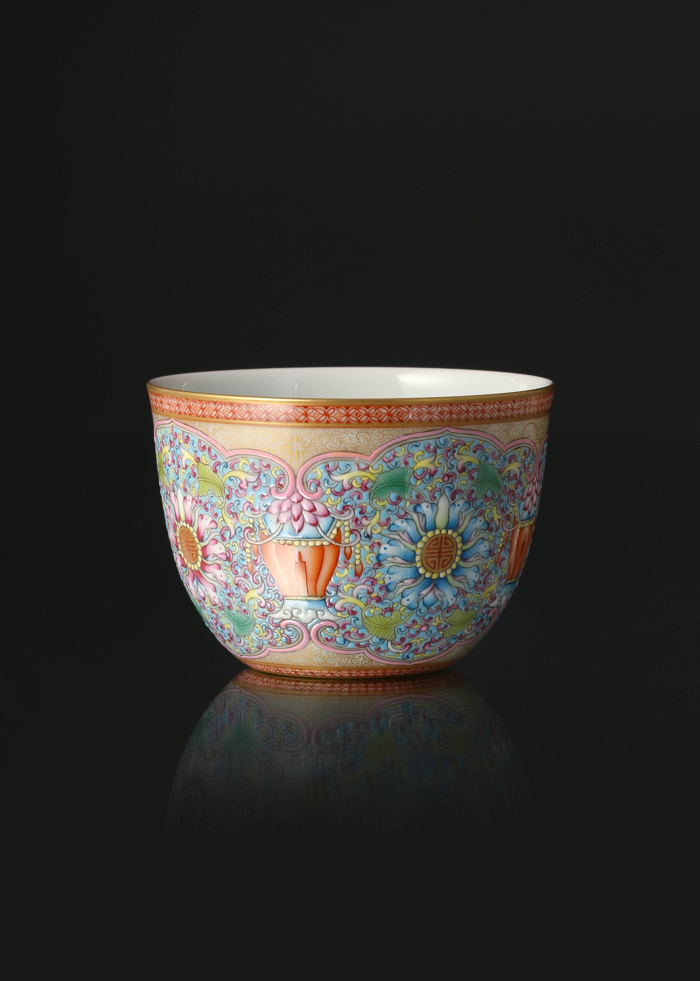 Dayazhai Guyuexuan Longevity Lantern Jar Cup