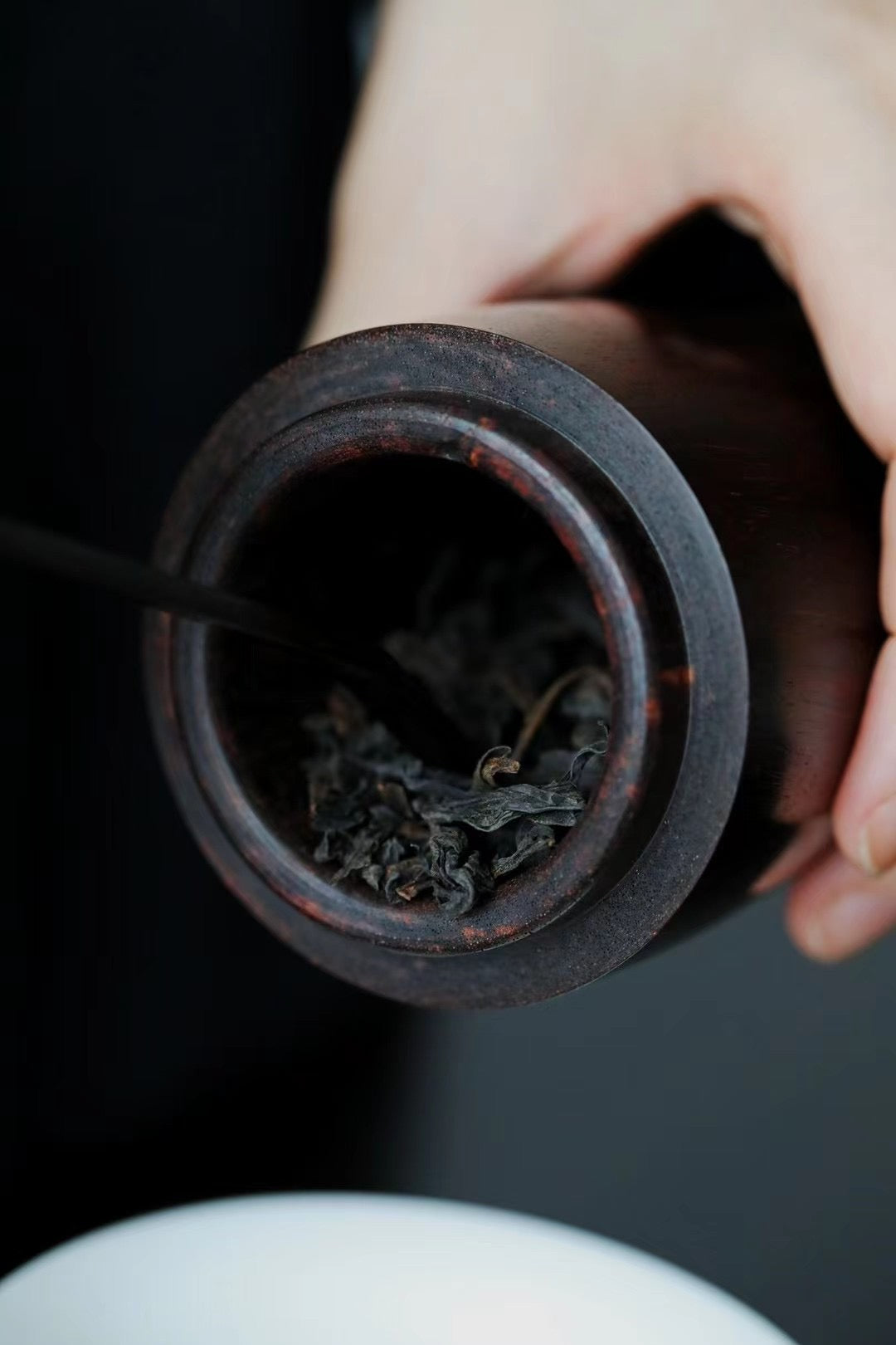 Hainan rosewood tea canister