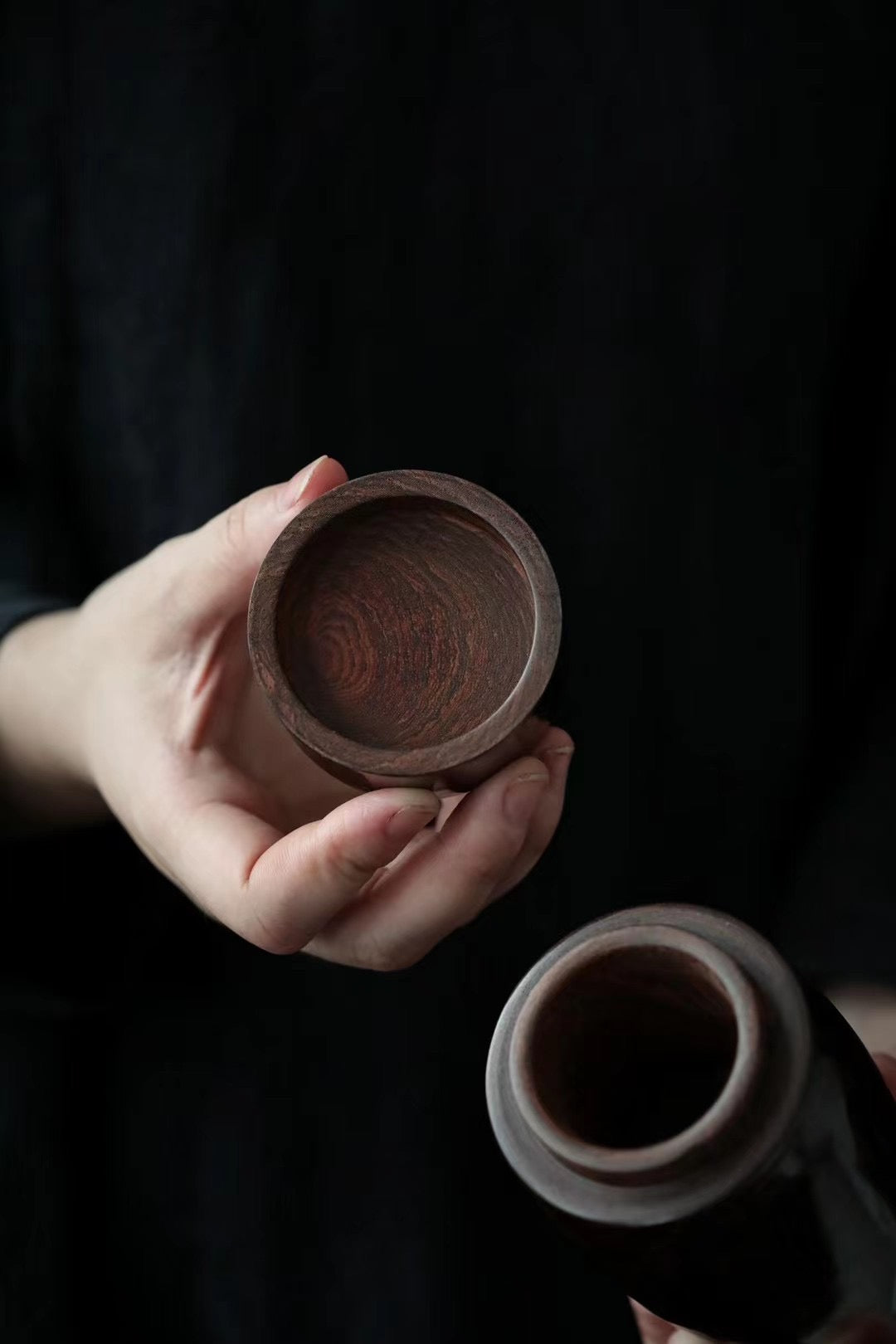 Hainan rosewood tea canister