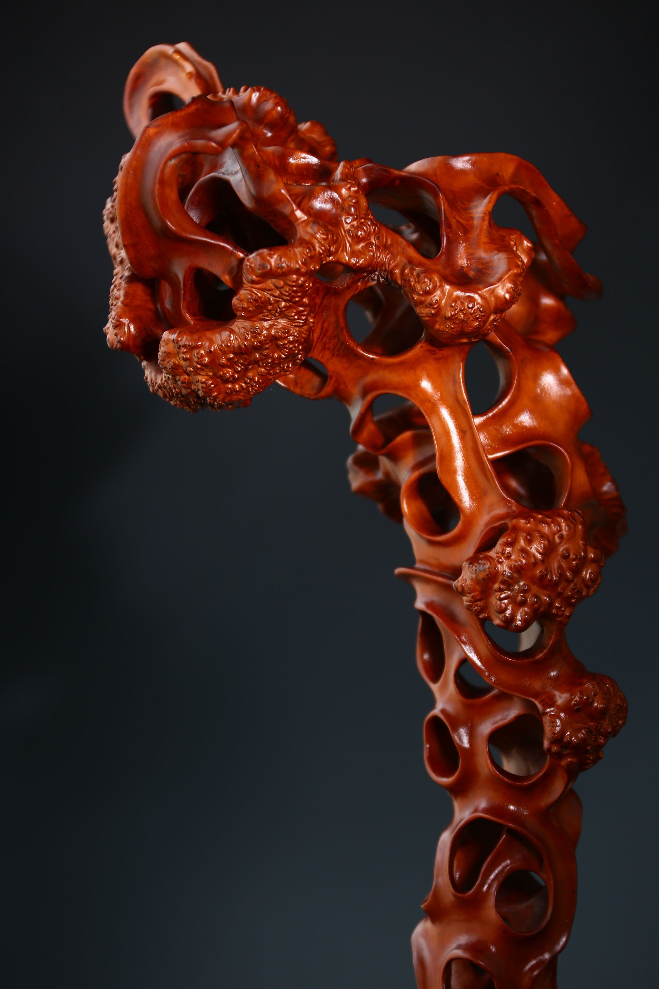 Boxwood Carved Peak Mountain