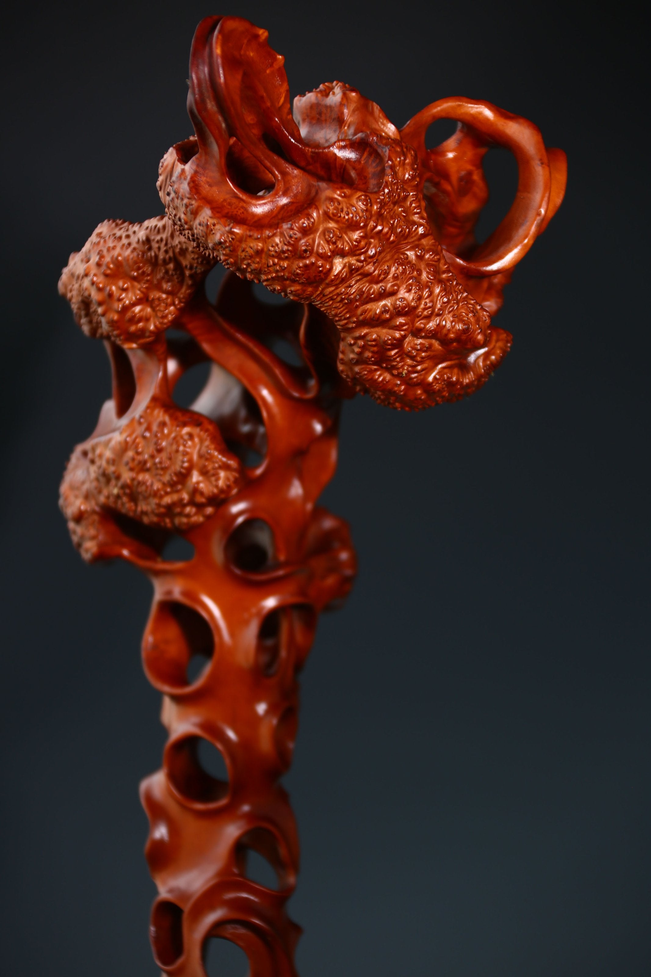 Boxwood Carved Peak Mountain