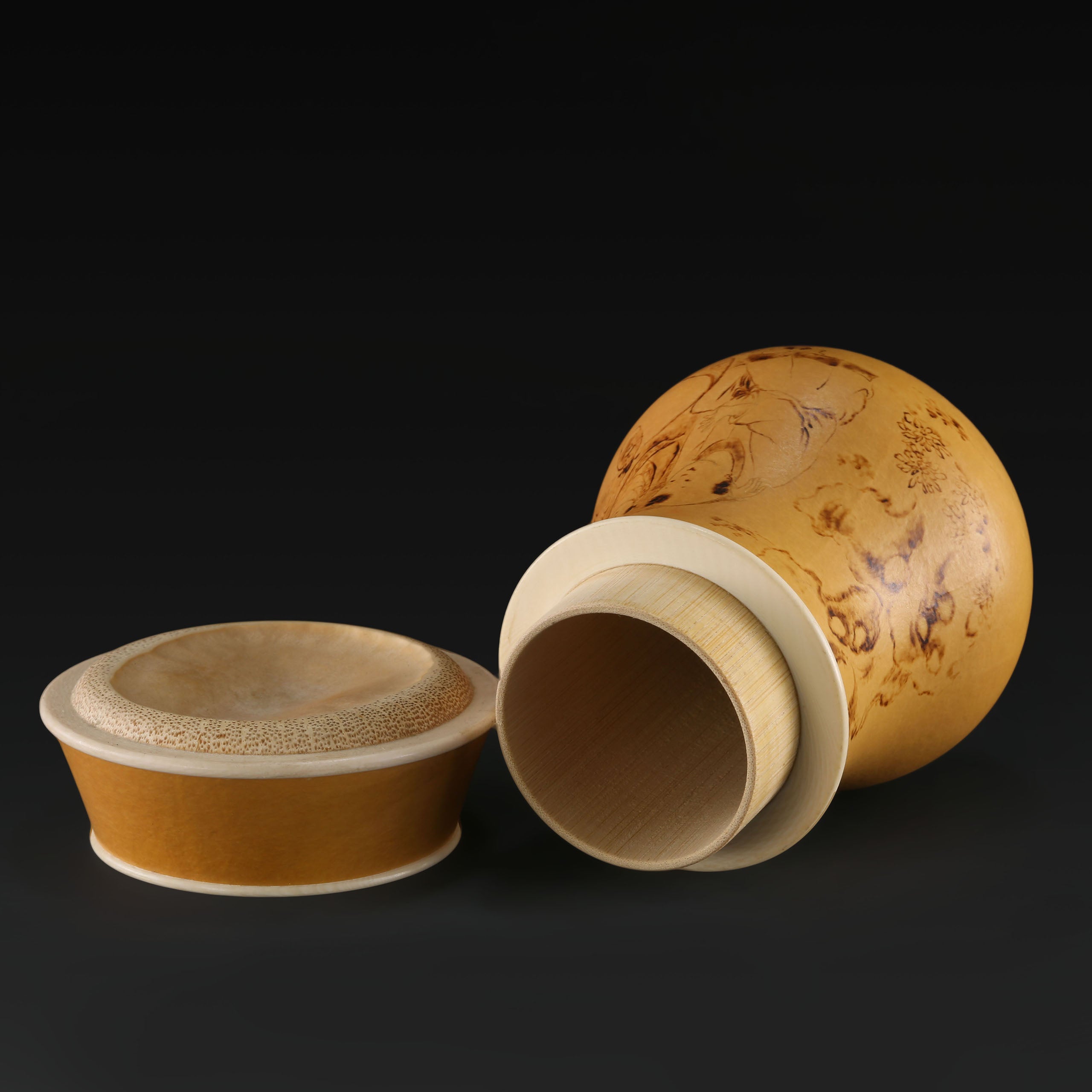 Gourd Boy Tea Canister