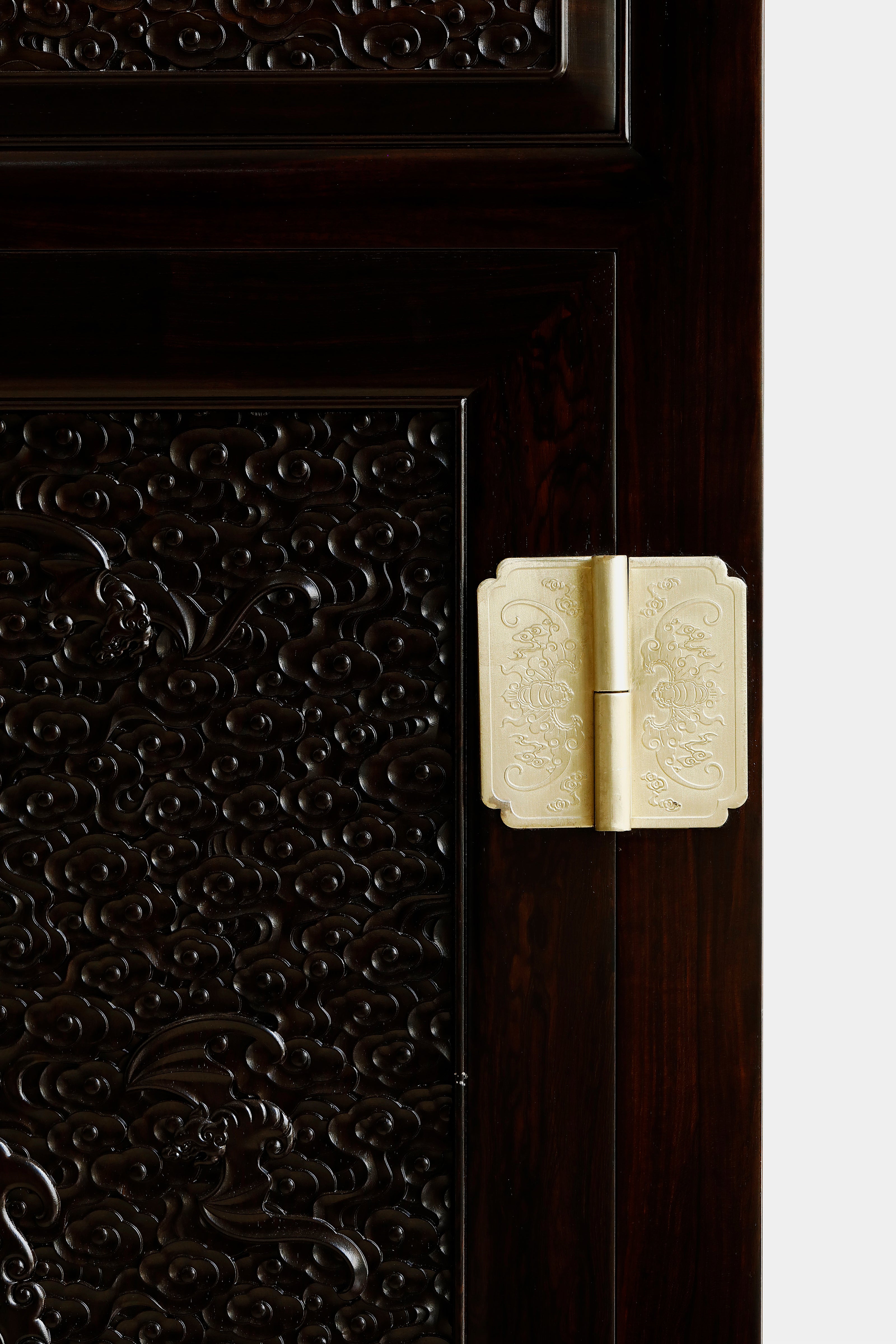 Purple sandalwood cabinet shelves in pairs