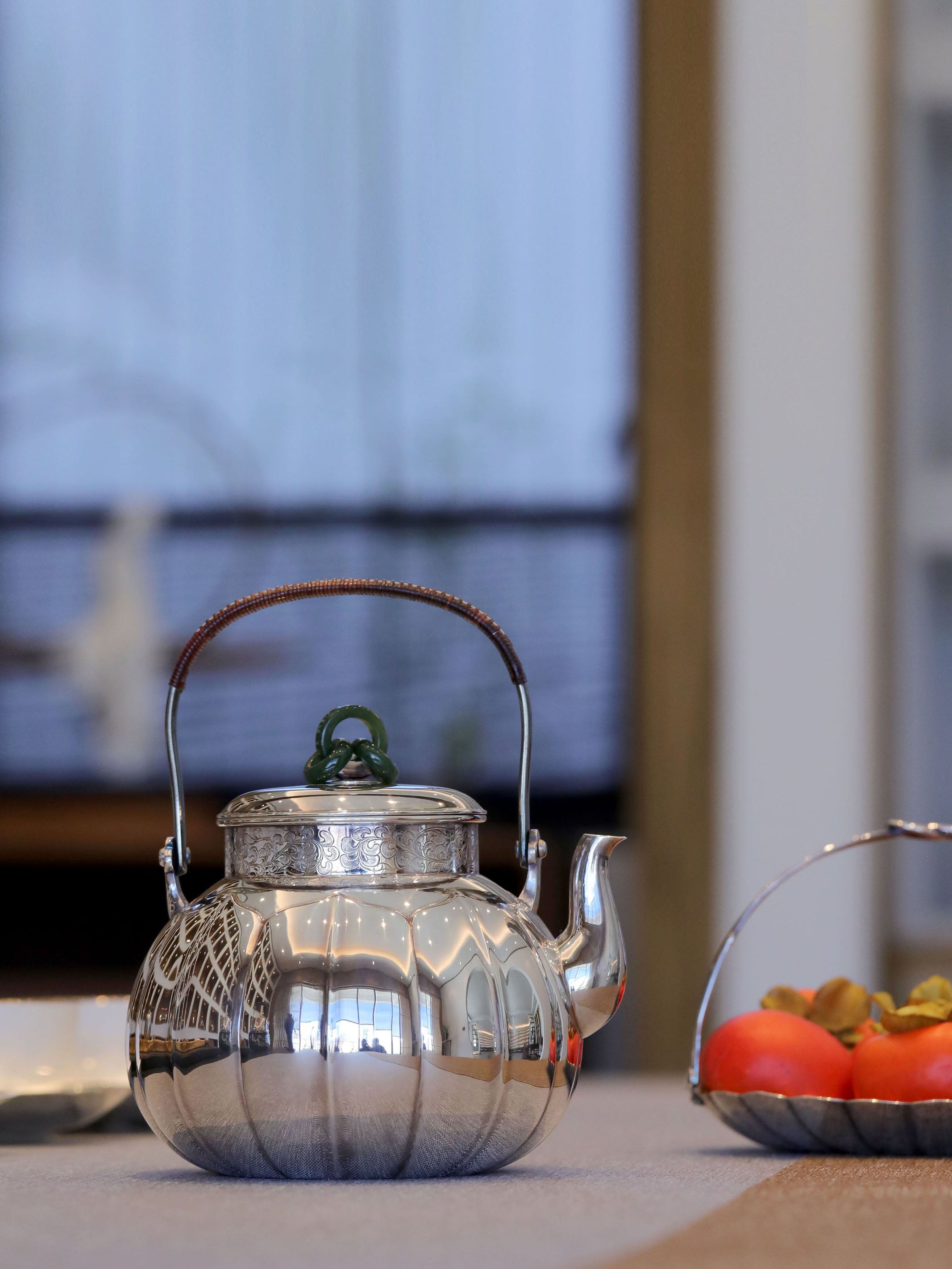 Lotus Petal Three Jade Ring Pot