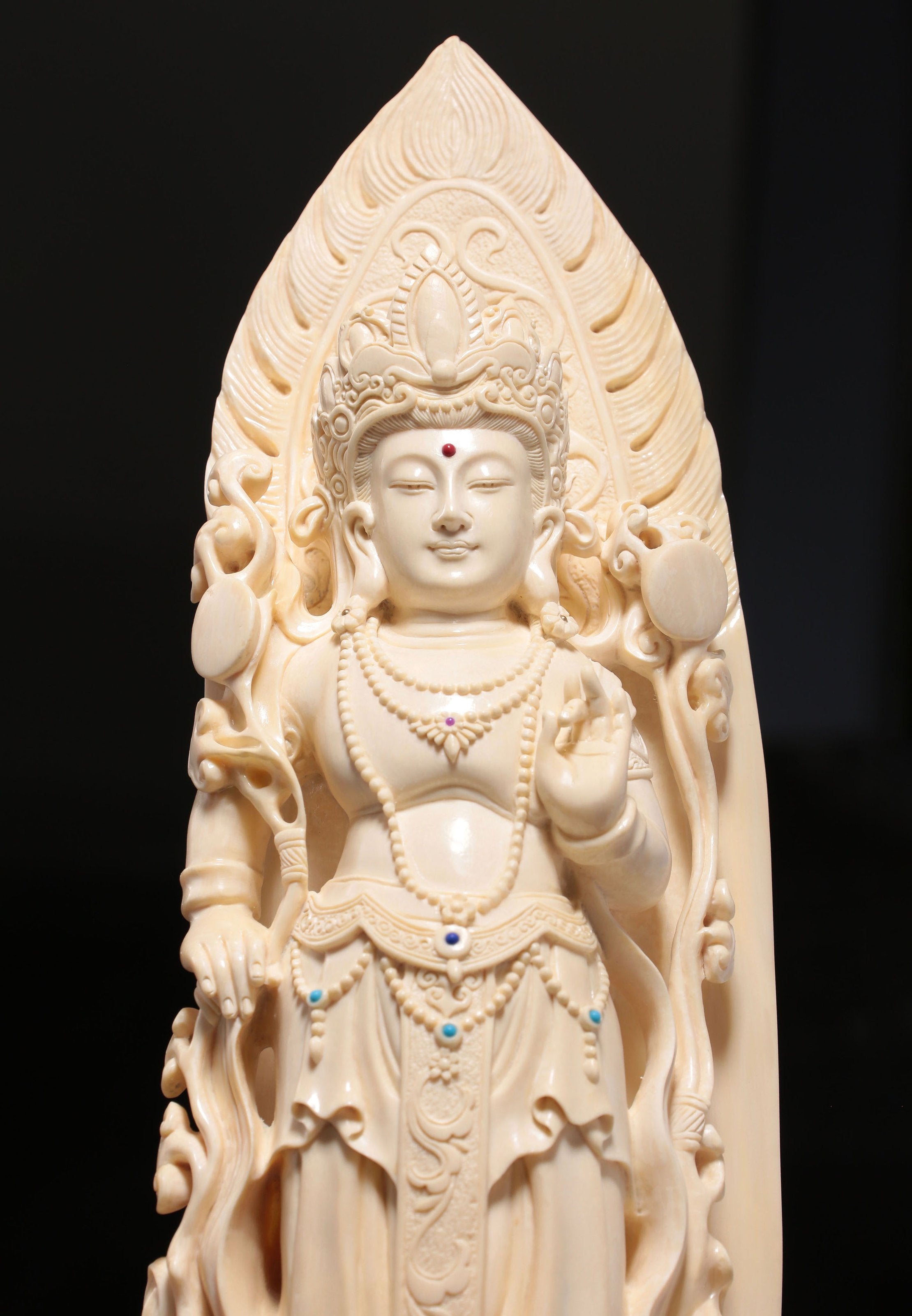 Guanyin on a lotus base