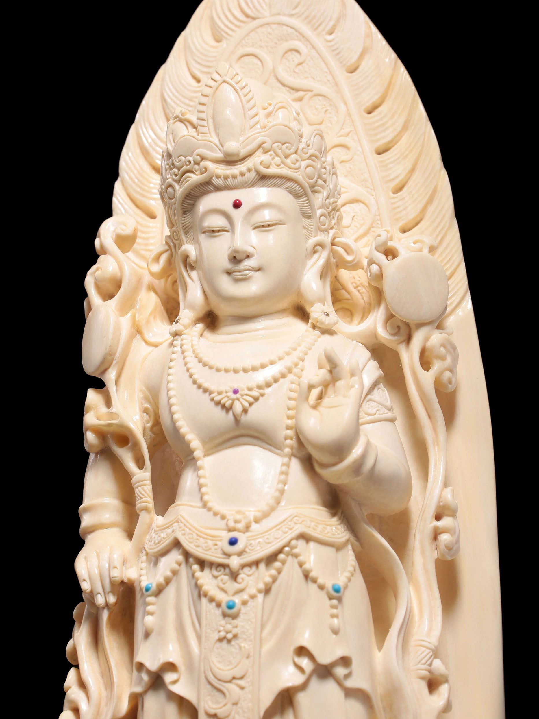 Guanyin on a lotus base