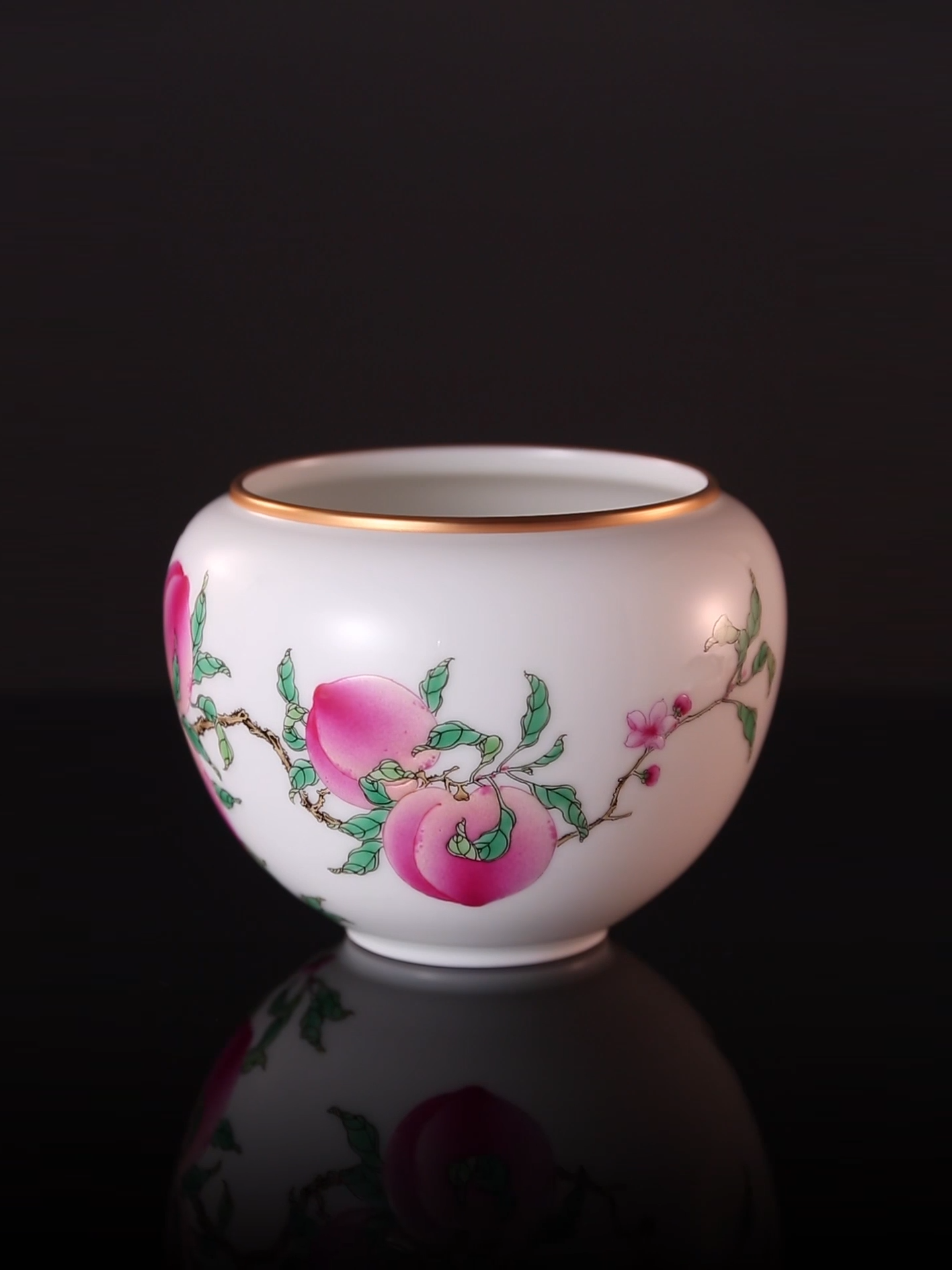 Six Peach Round Water Wash