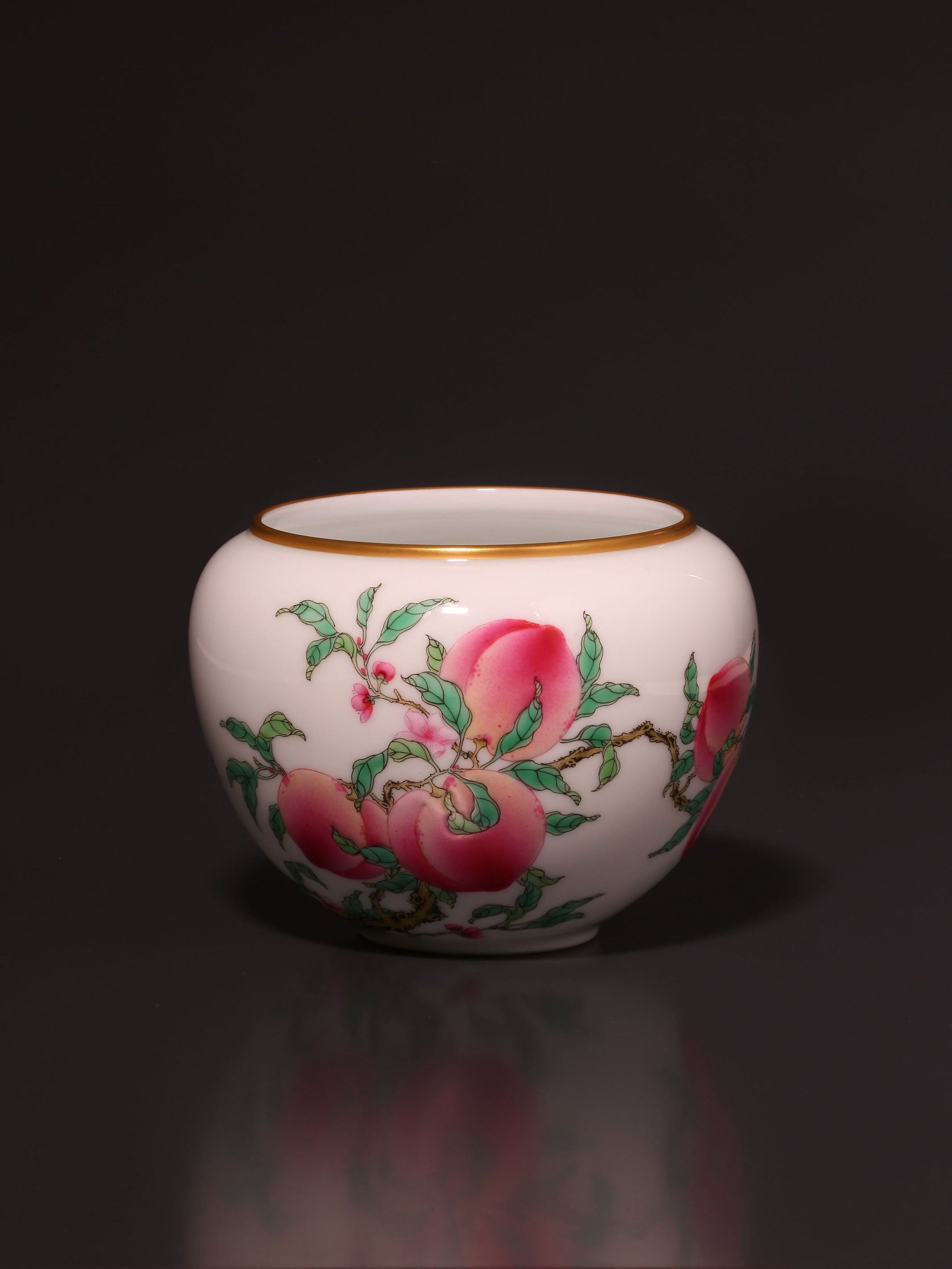 Six Peach Round Water Wash