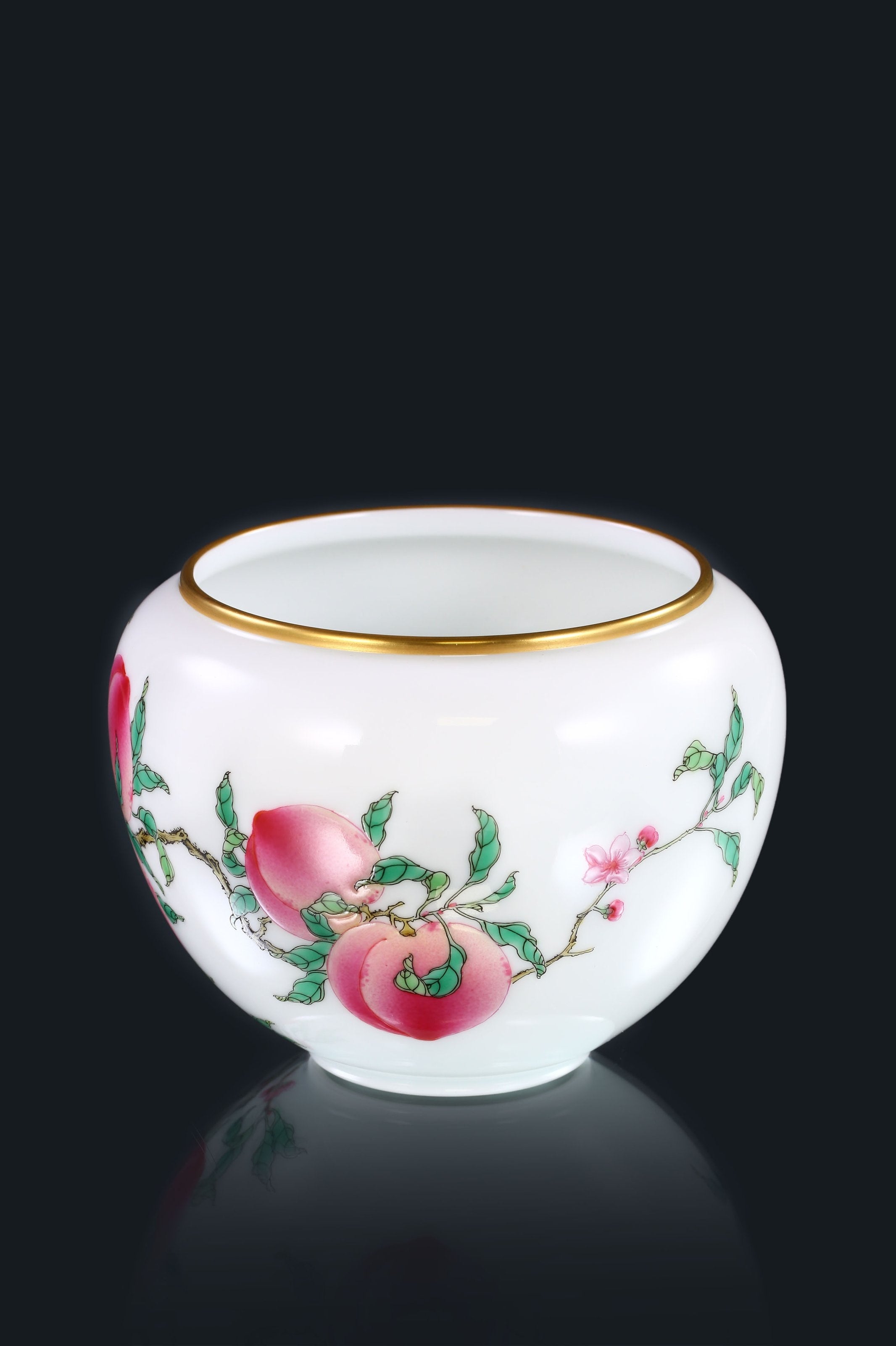 Six Peach Round Water Wash