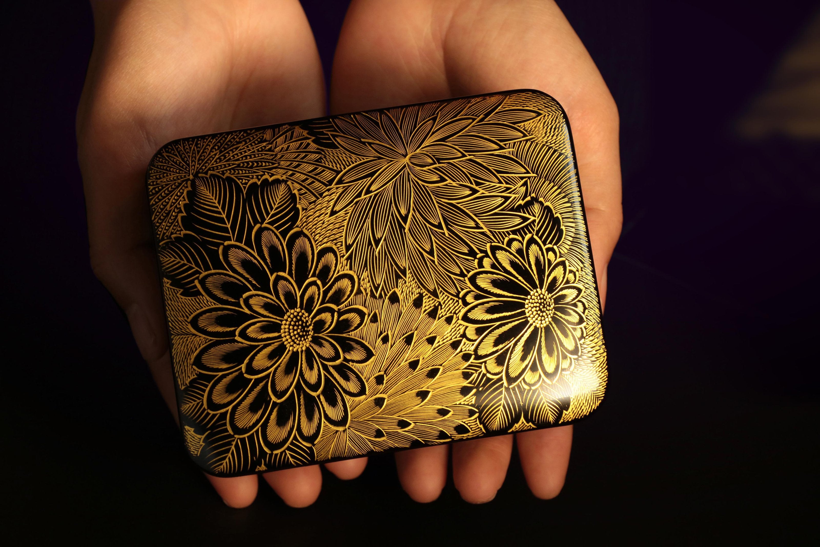 Wajima Painted - Shenjin Tea Box