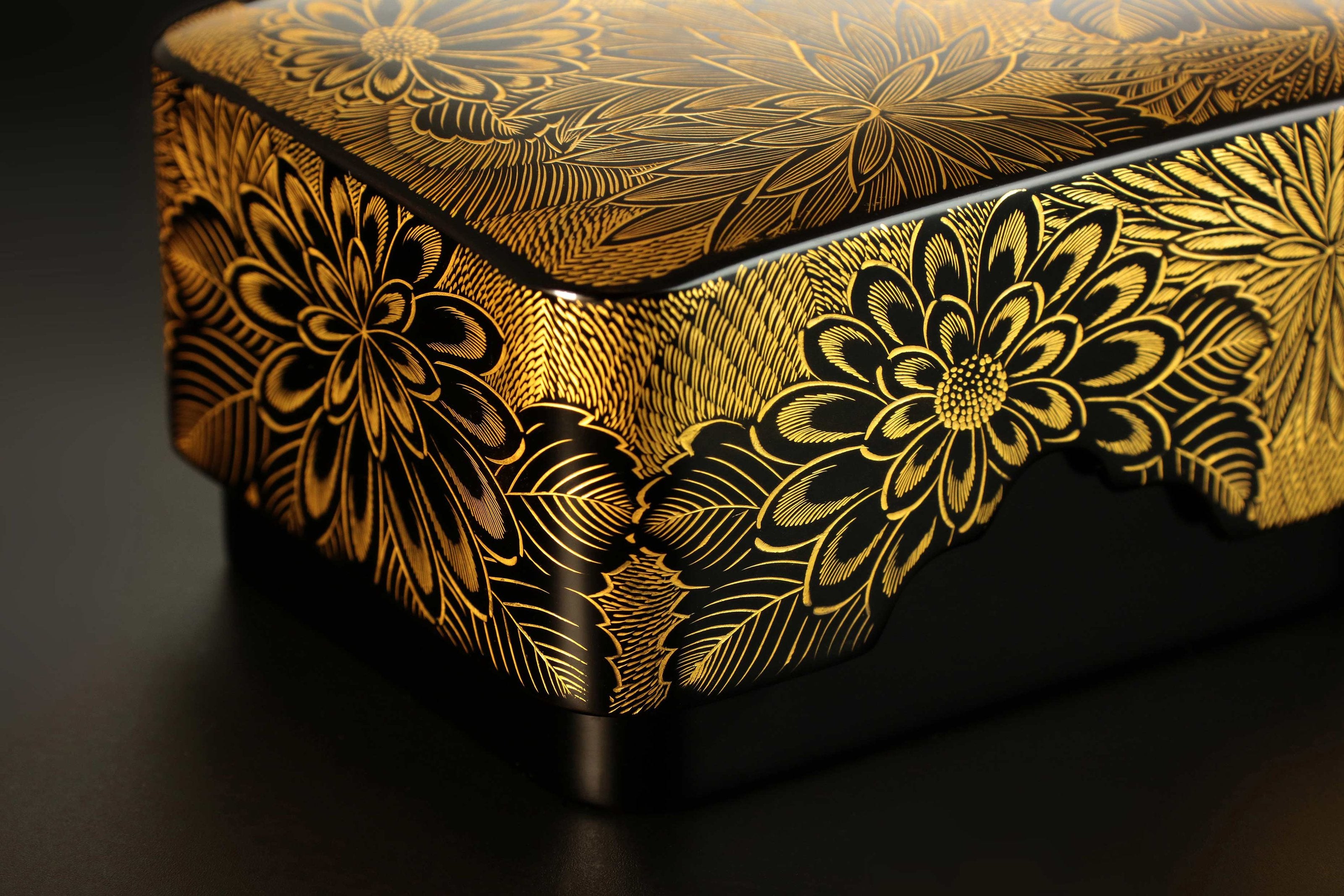 Wajima Painted - Shenjin Tea Box