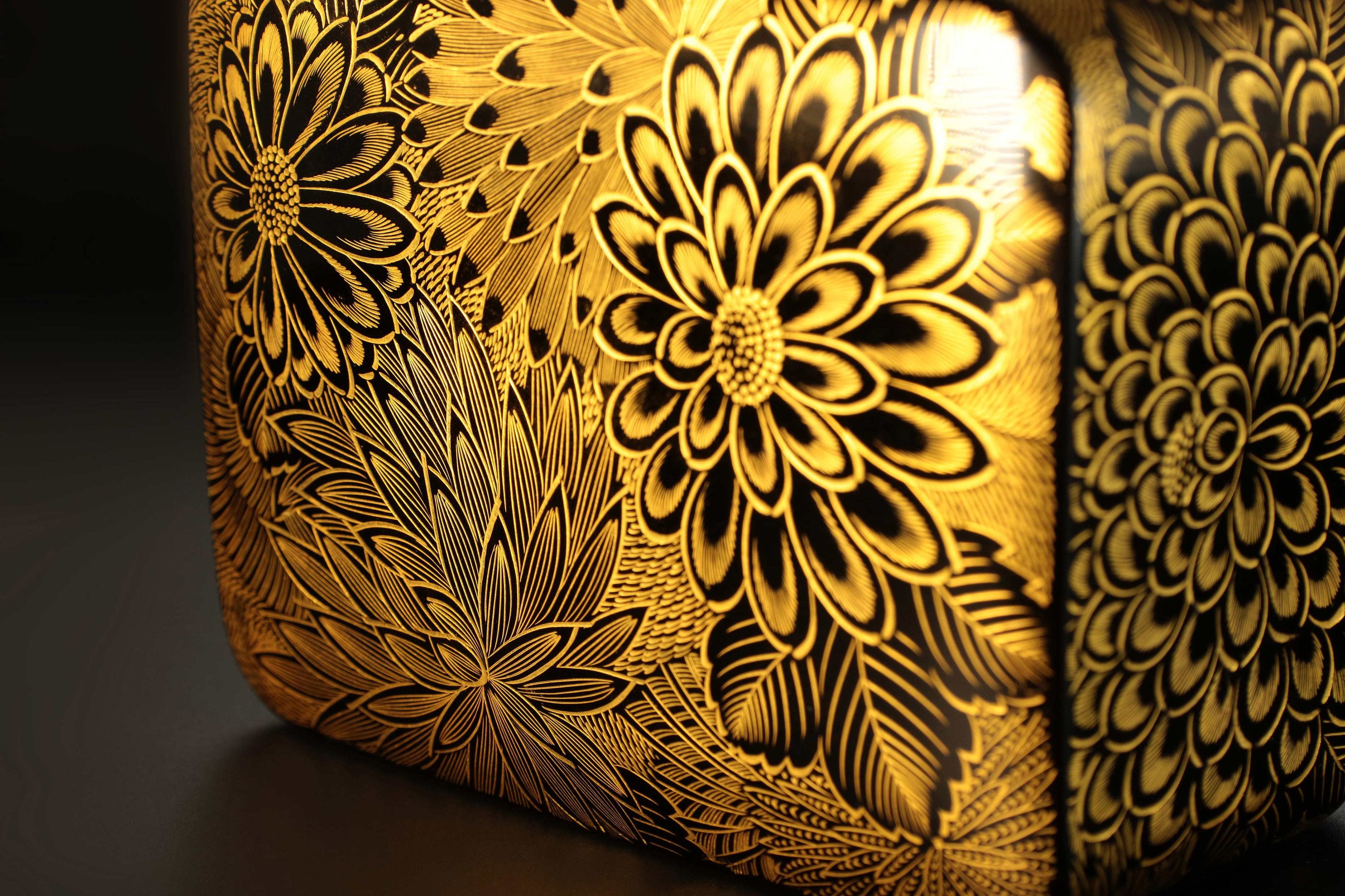 Wajima Painted - Shenjin Tea Box