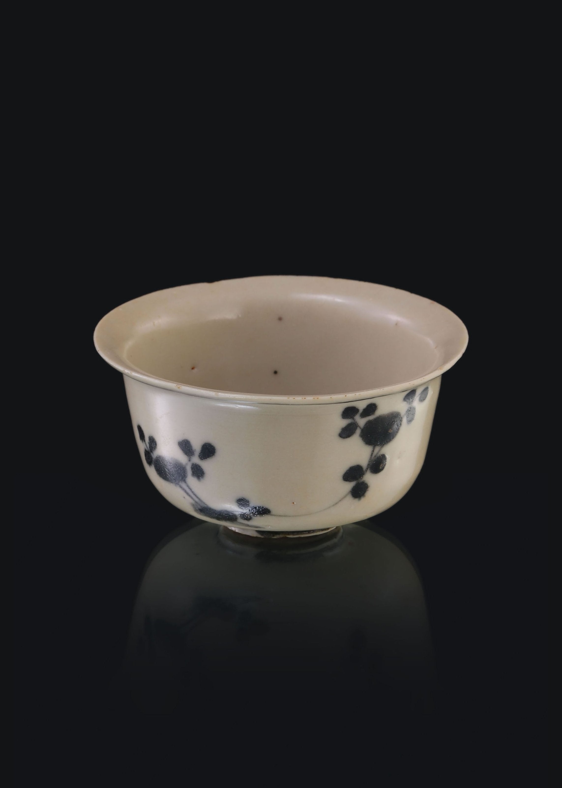 Ming Dynasty Tianqi Period Blue and White Stone Tea Cup